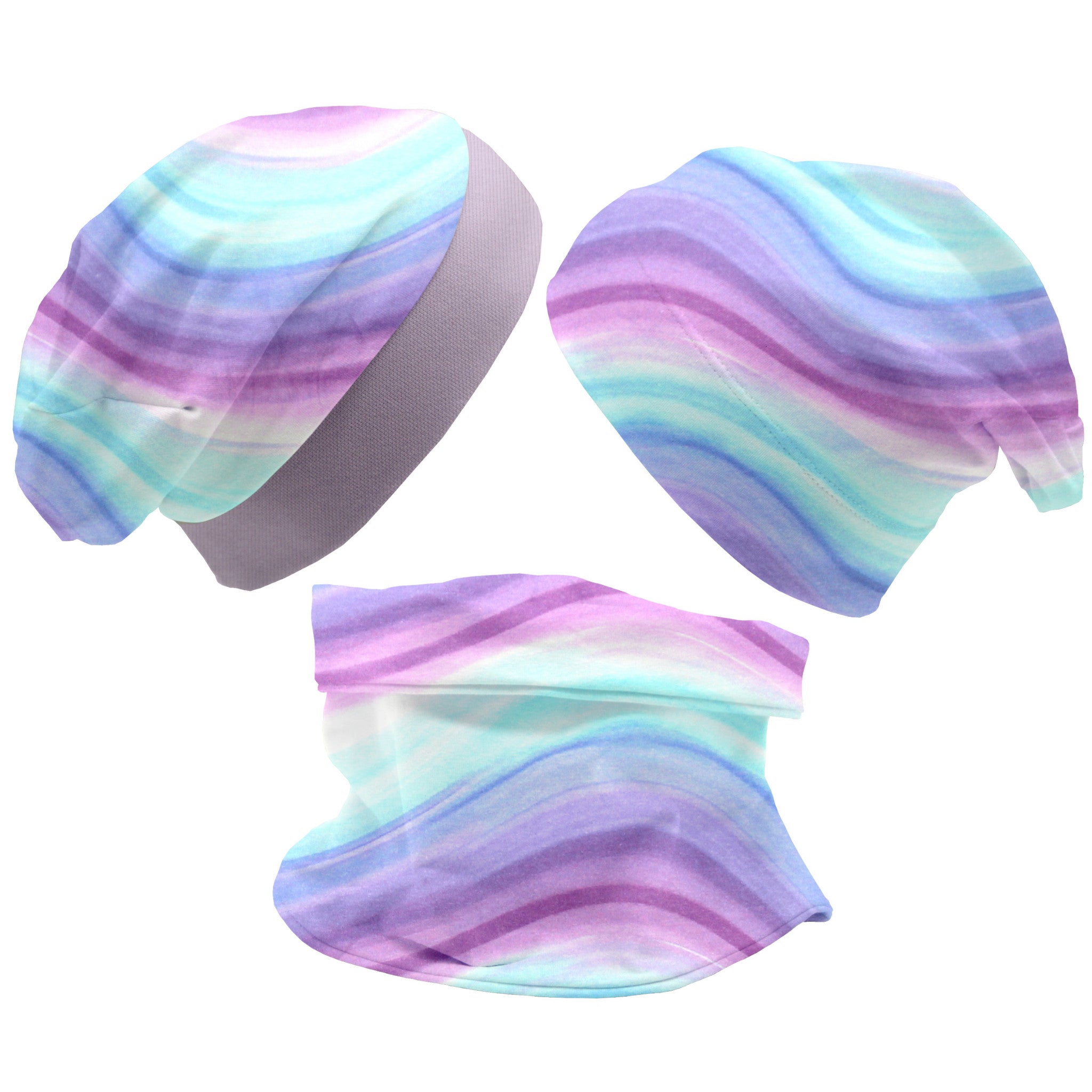 Beanie und Loop Set für Babys und Kinder "marshmallow"