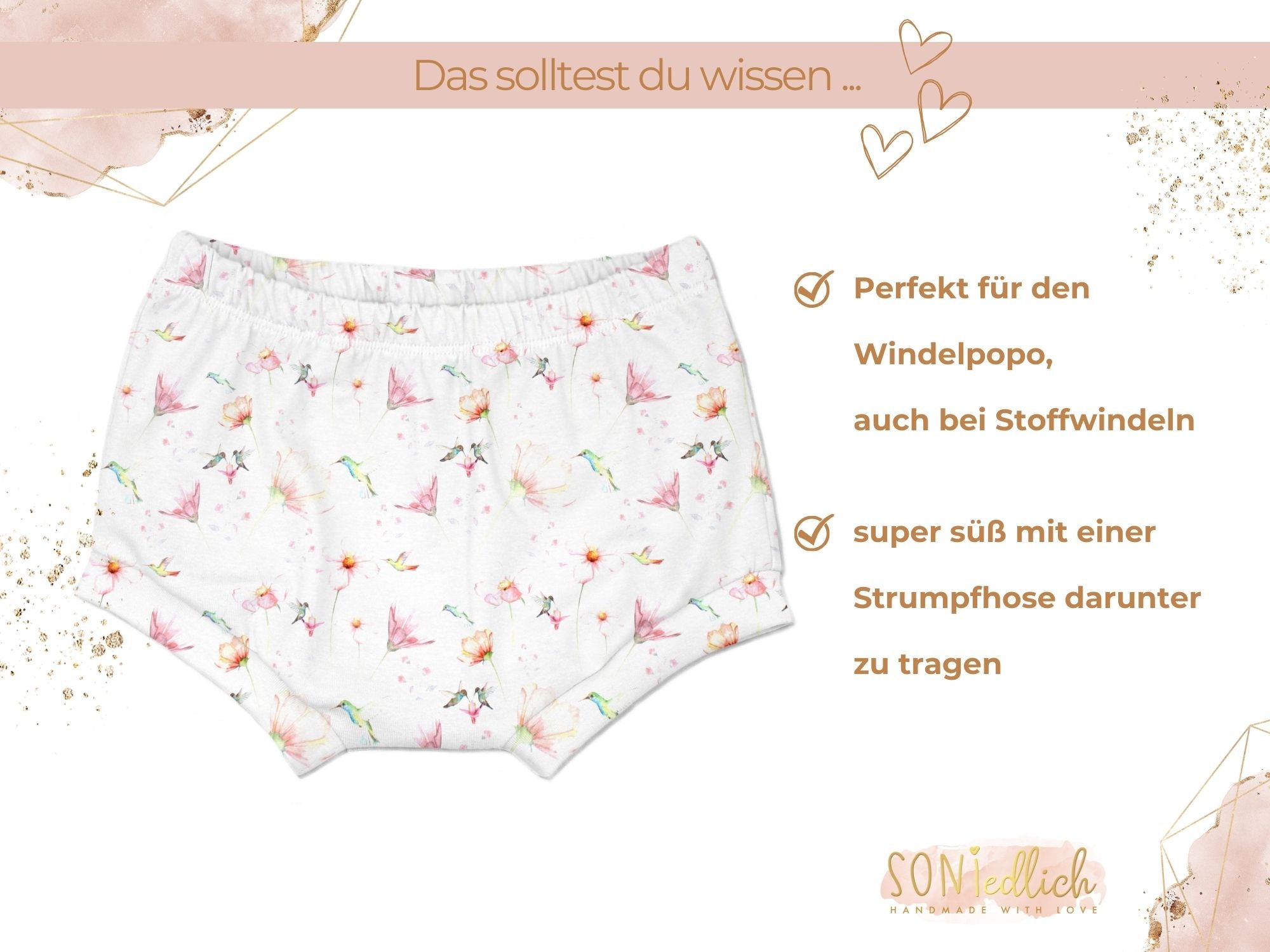 Bummie für Babys und Kinder „little Kolibri“ Beschreibung2