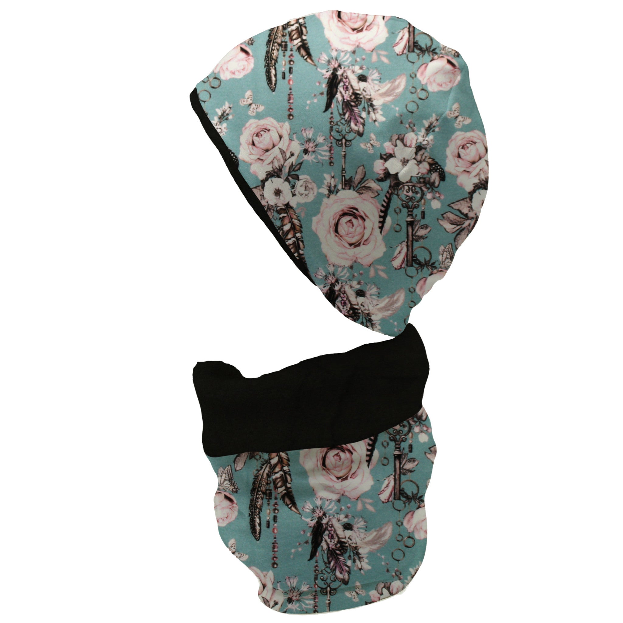 Gefüttertes Mützen und Loop Set für Babys und Kinder „sweet keys“