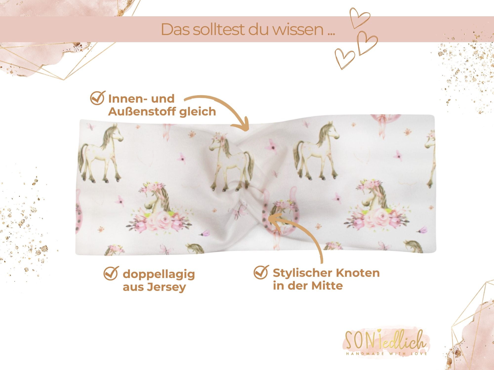Knotenhaarband 