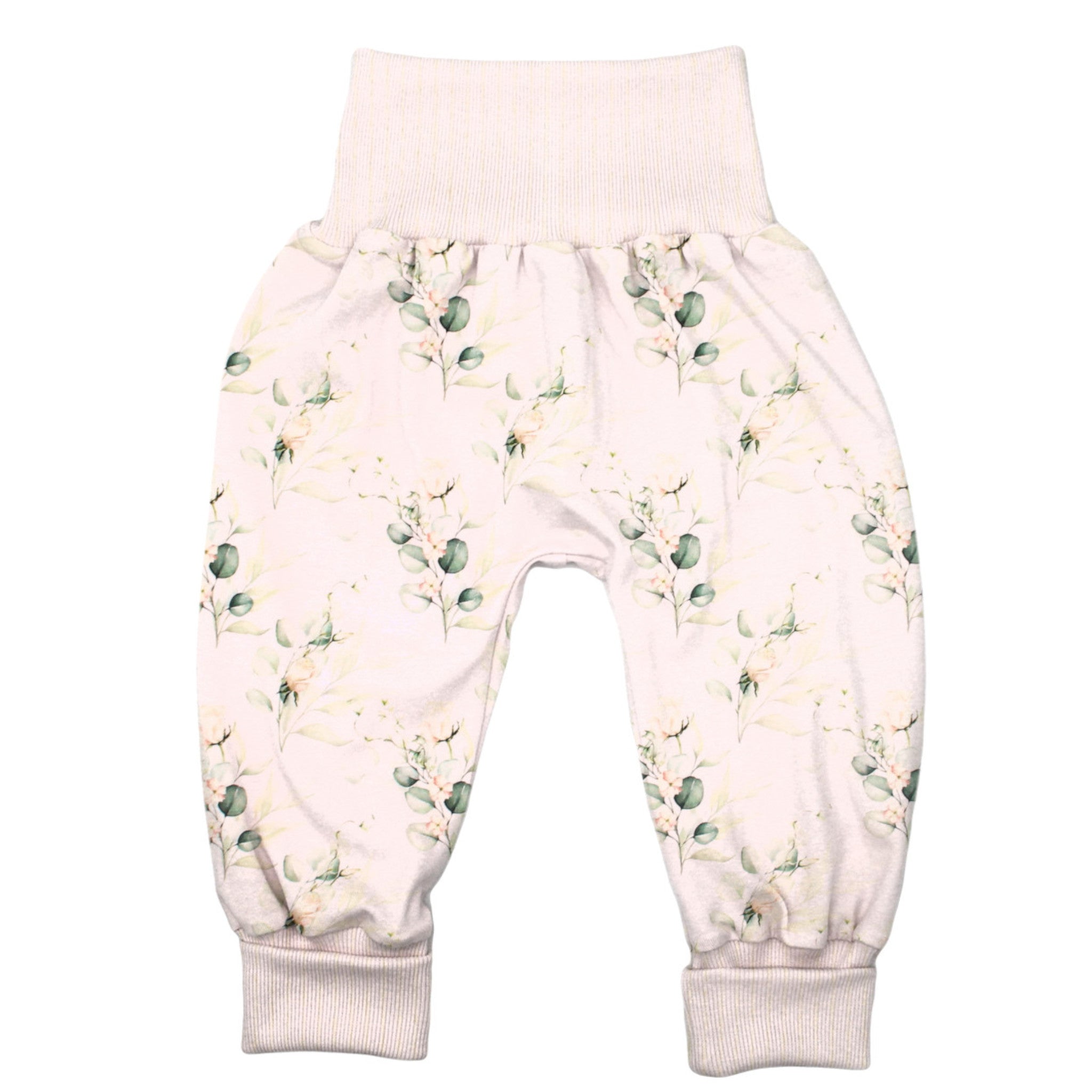Lange Pumphose für Babys und Kinder „Eukalyptus“