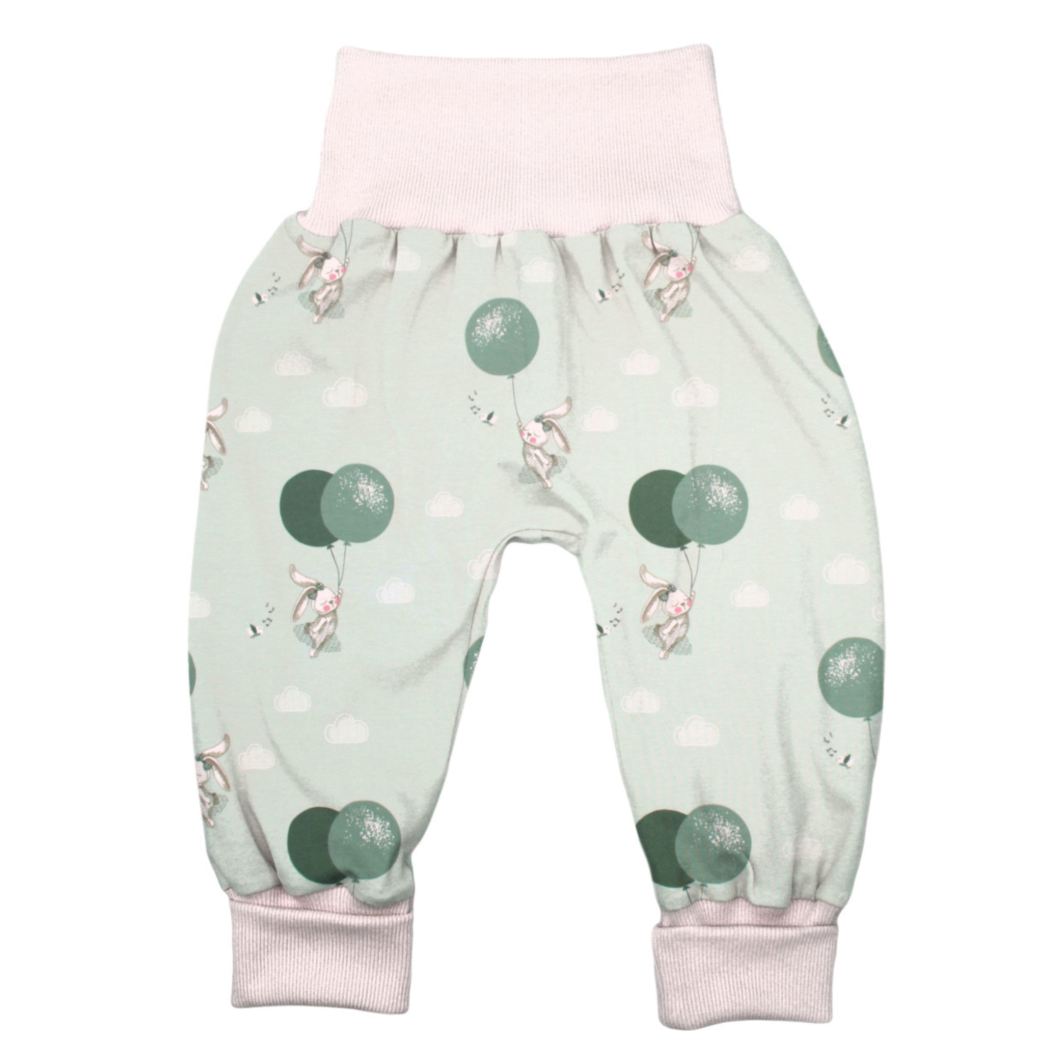 Lange Pumphose für Babys und Kinder „Luftballonhase“