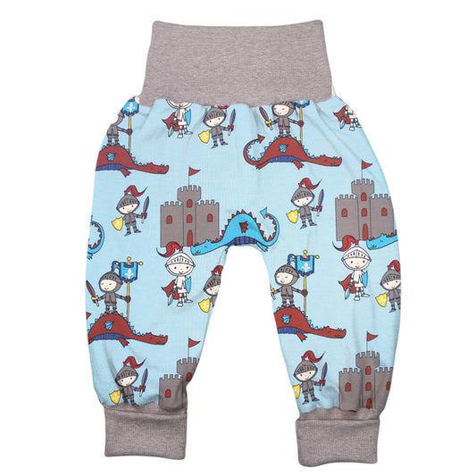 Lange Pumphose für Babys und Kinder „Ritterburg“