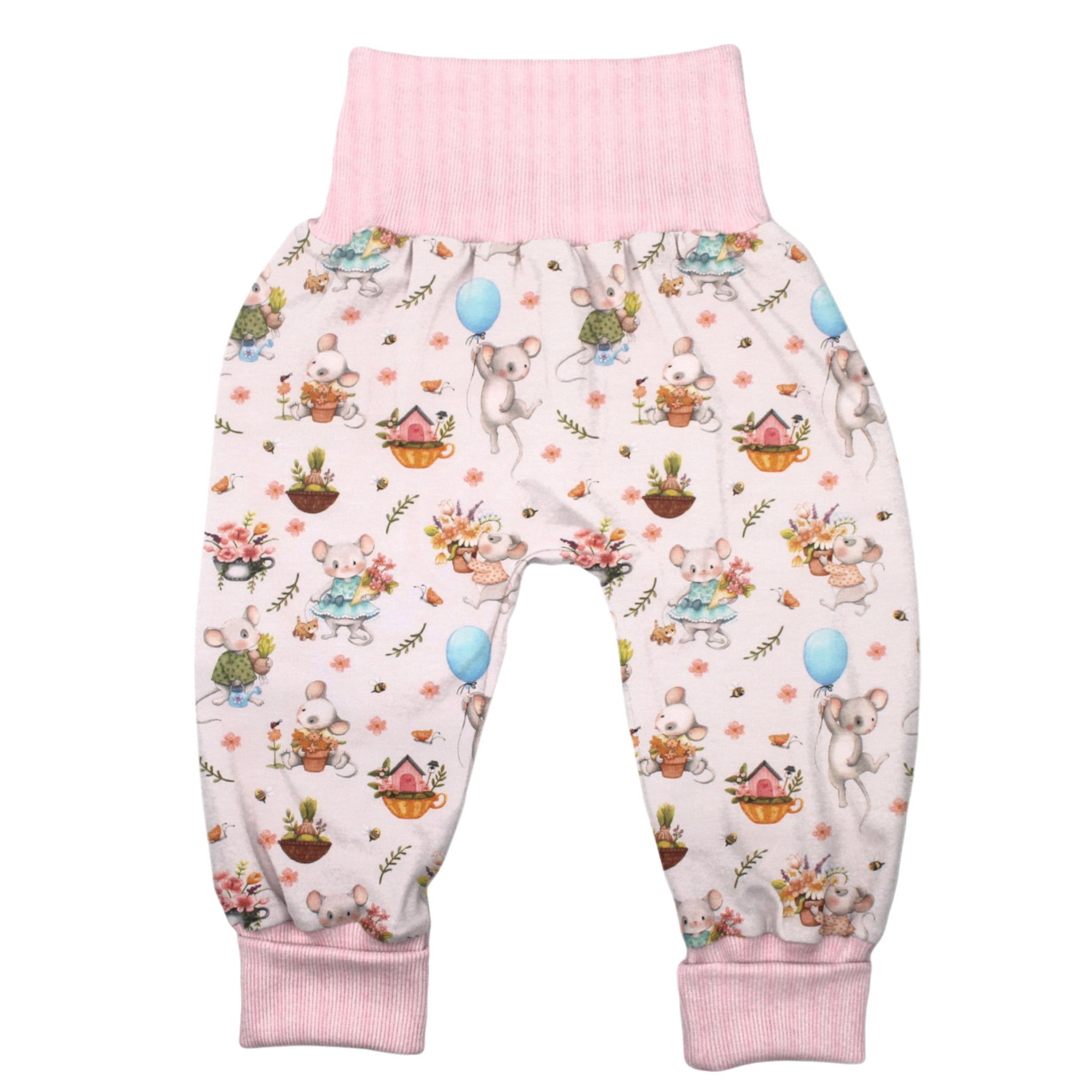 Lange Pumphose für Babys und Kinder "sweet garden“