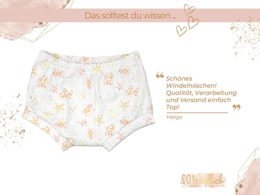 Bummie für Babys und Kinder "aquarell flowers" Bewertung