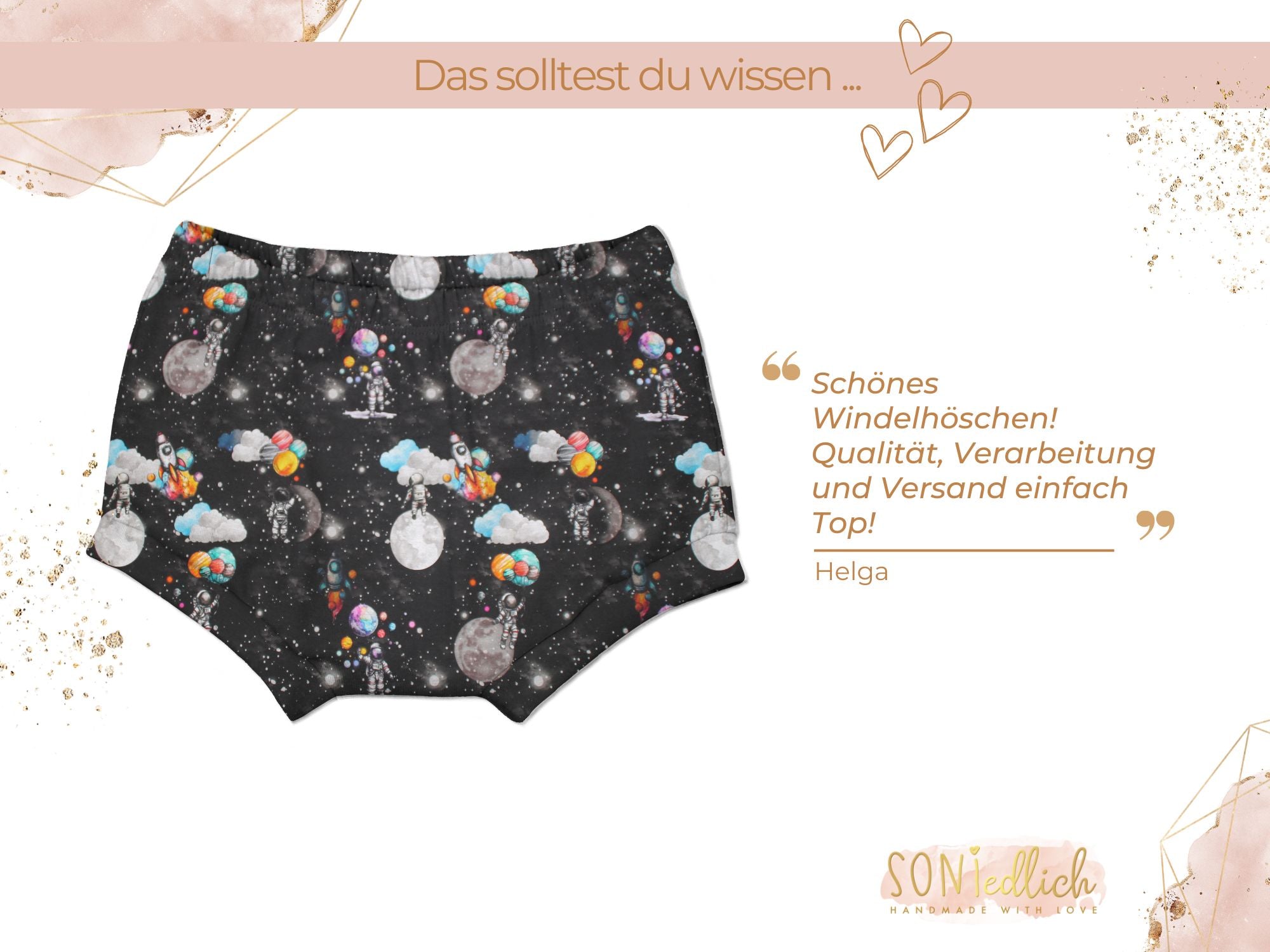 Bummie für Babys und Kinder „Astronaut“ Bewertung