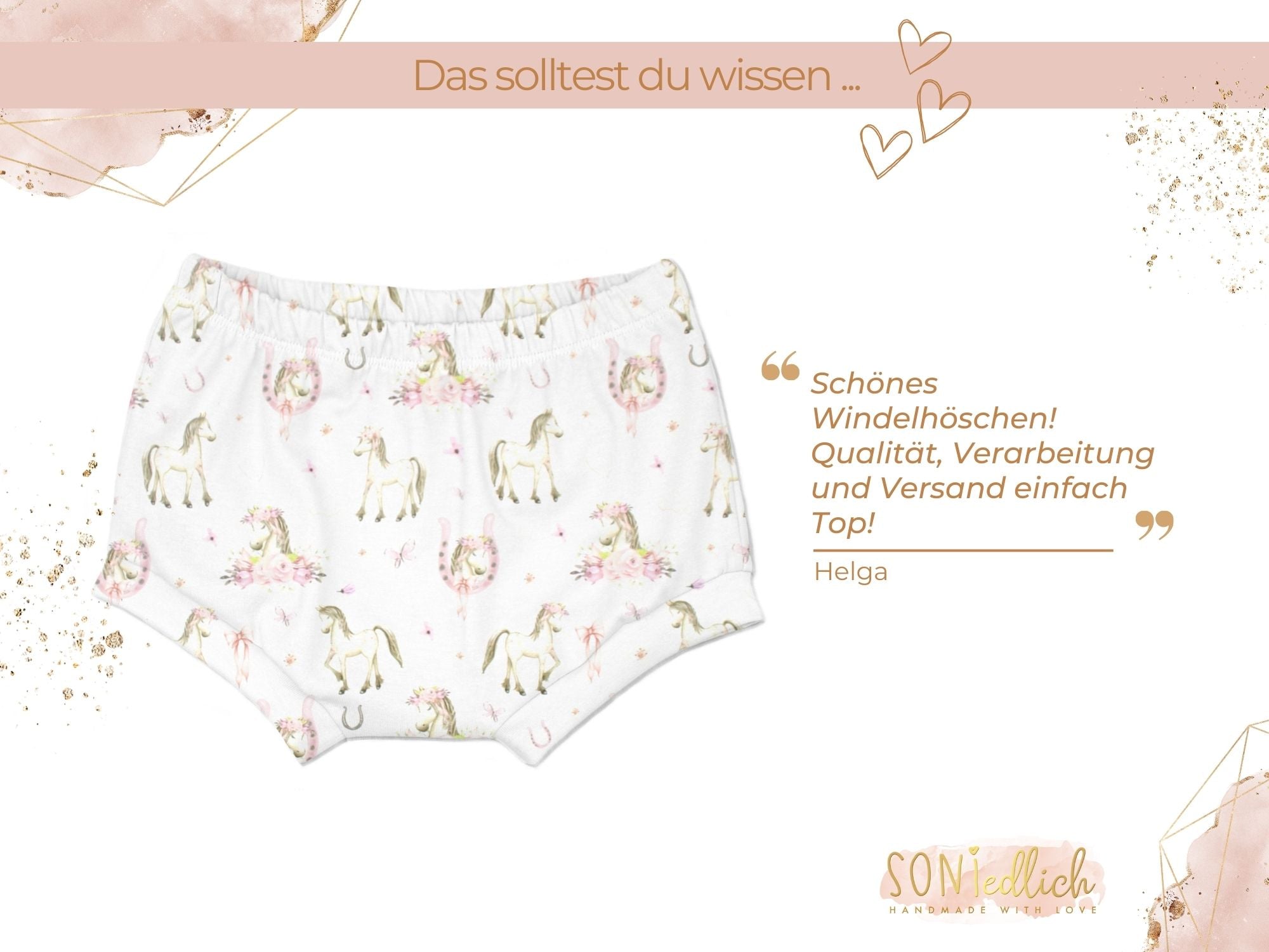 Bummie für Babys und Kinder „Boho Pferde“ Bewertung