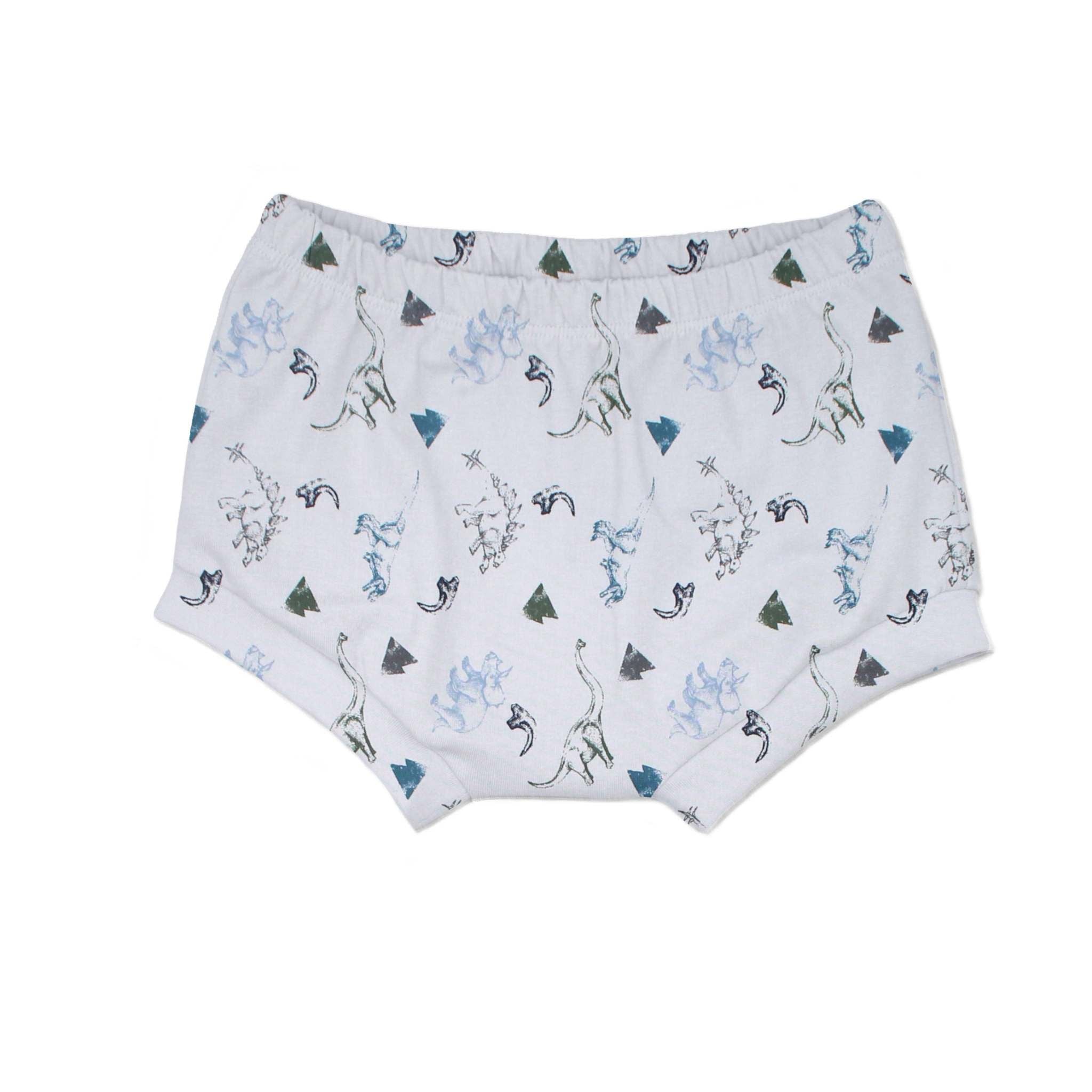 Bummie für Babys und Kinder „Dinos hellgrau“