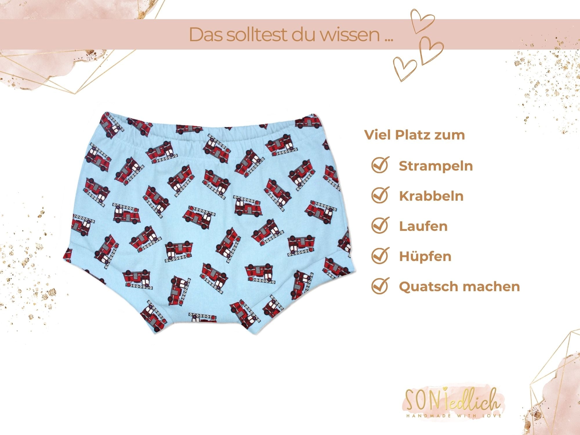 Bummie für Babys und Kinder „Drehleiter hellblau“ Beschreibung2