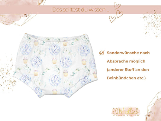 Bummie für Babys und Kinder „flowerballon“ Sonderwünsche