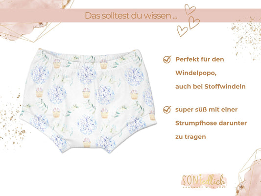 Bummie für Babys und Kinder „flowerballon“ Beschreibung1