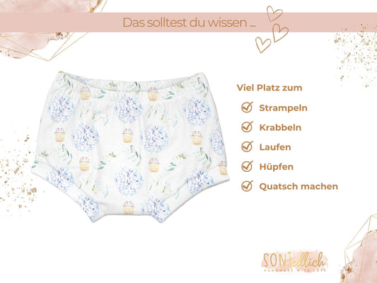 Bummie für Babys und Kinder „flowerballon“ Beschreibung2