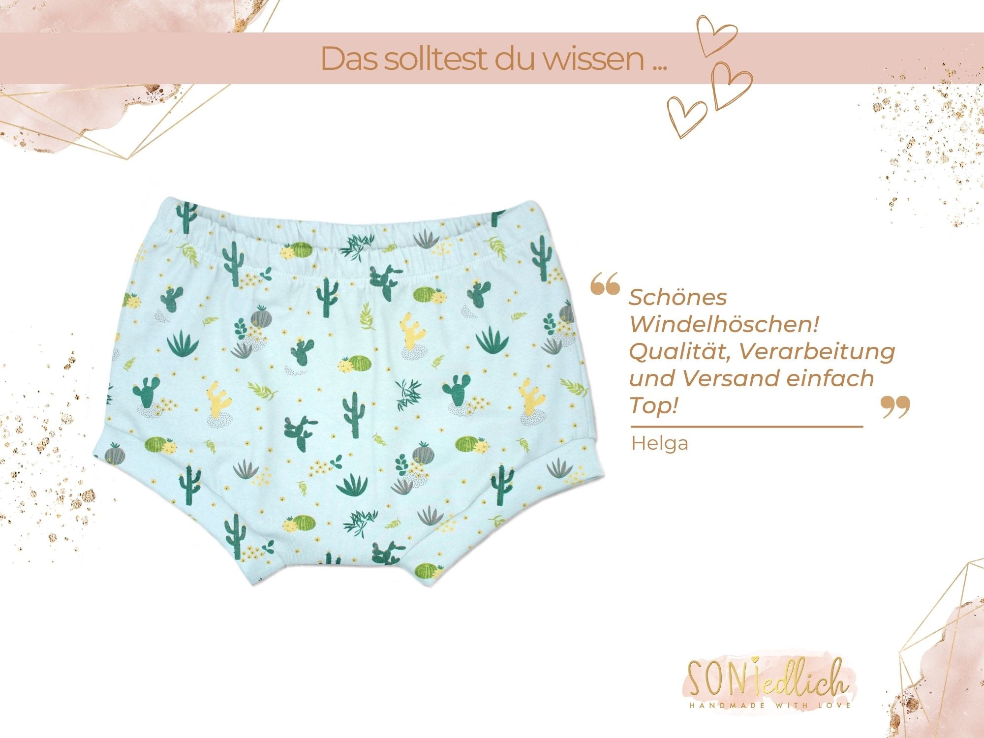 Bummie für Babys und Kinder „Kaktus“ Bewertung