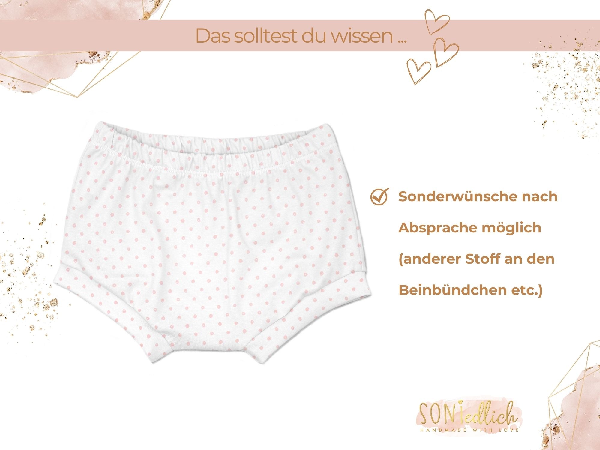 Bummie für Babys und Kinder „Kritzelpunkte“ Sonderwünsche