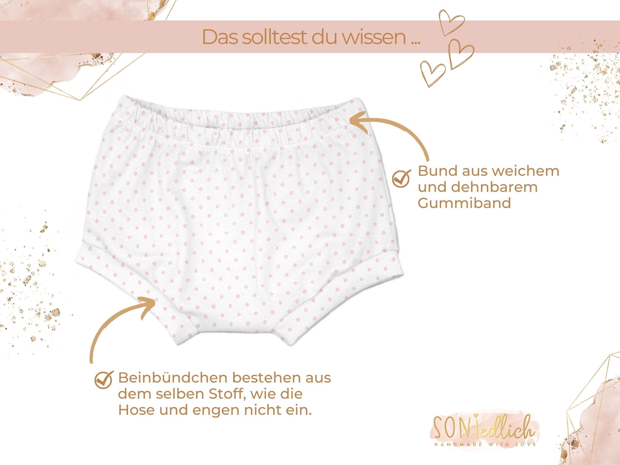 Bummie für Babys und Kinder „Kritzelpunkte“ Details