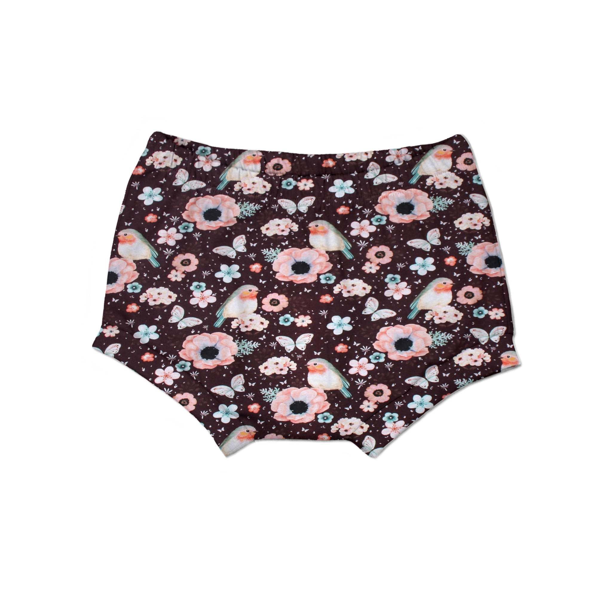 Bummie für Babys und Kinder „little birds, cherry“