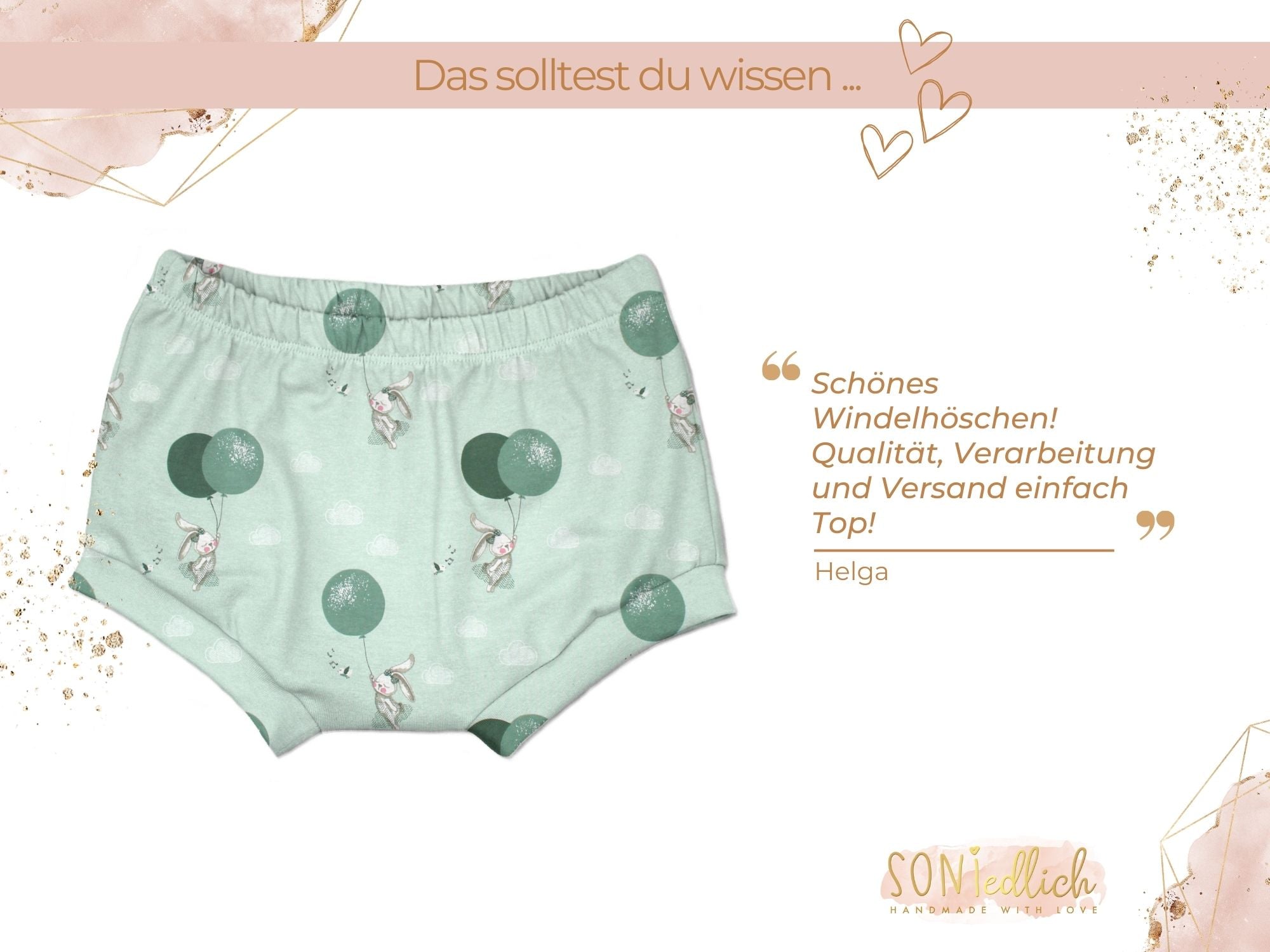 Bummie für Babys und Kinder „Luftballonhase“ Bewertung