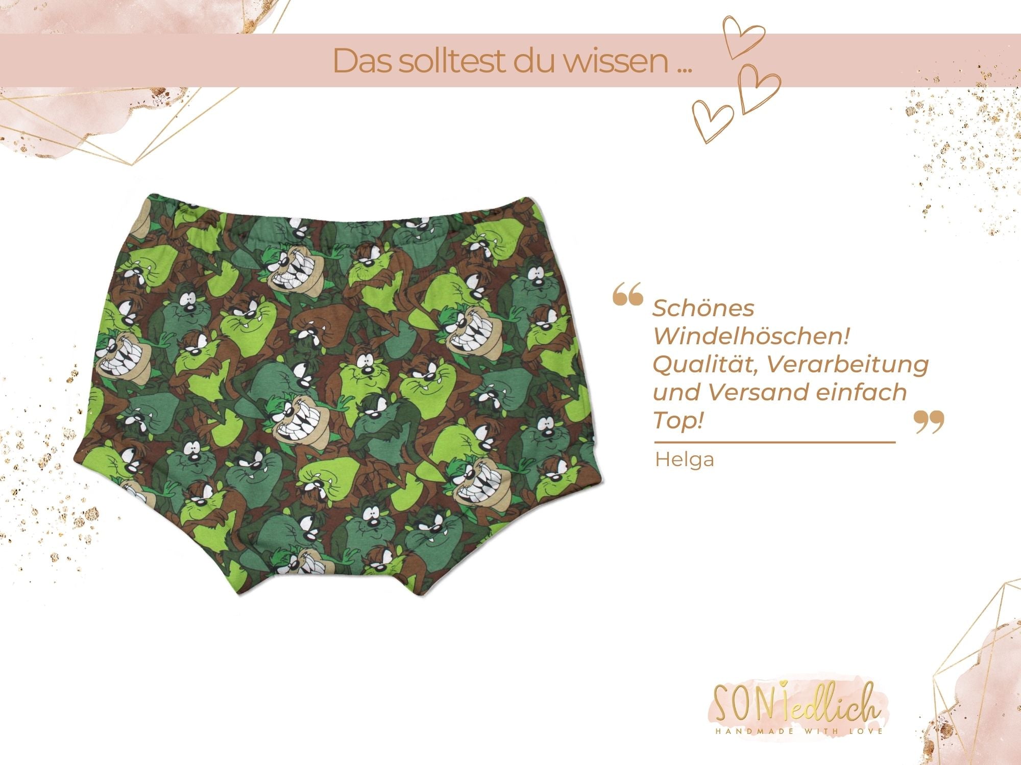 Bummie für Babys und Kinder „Monster“ Bewertung