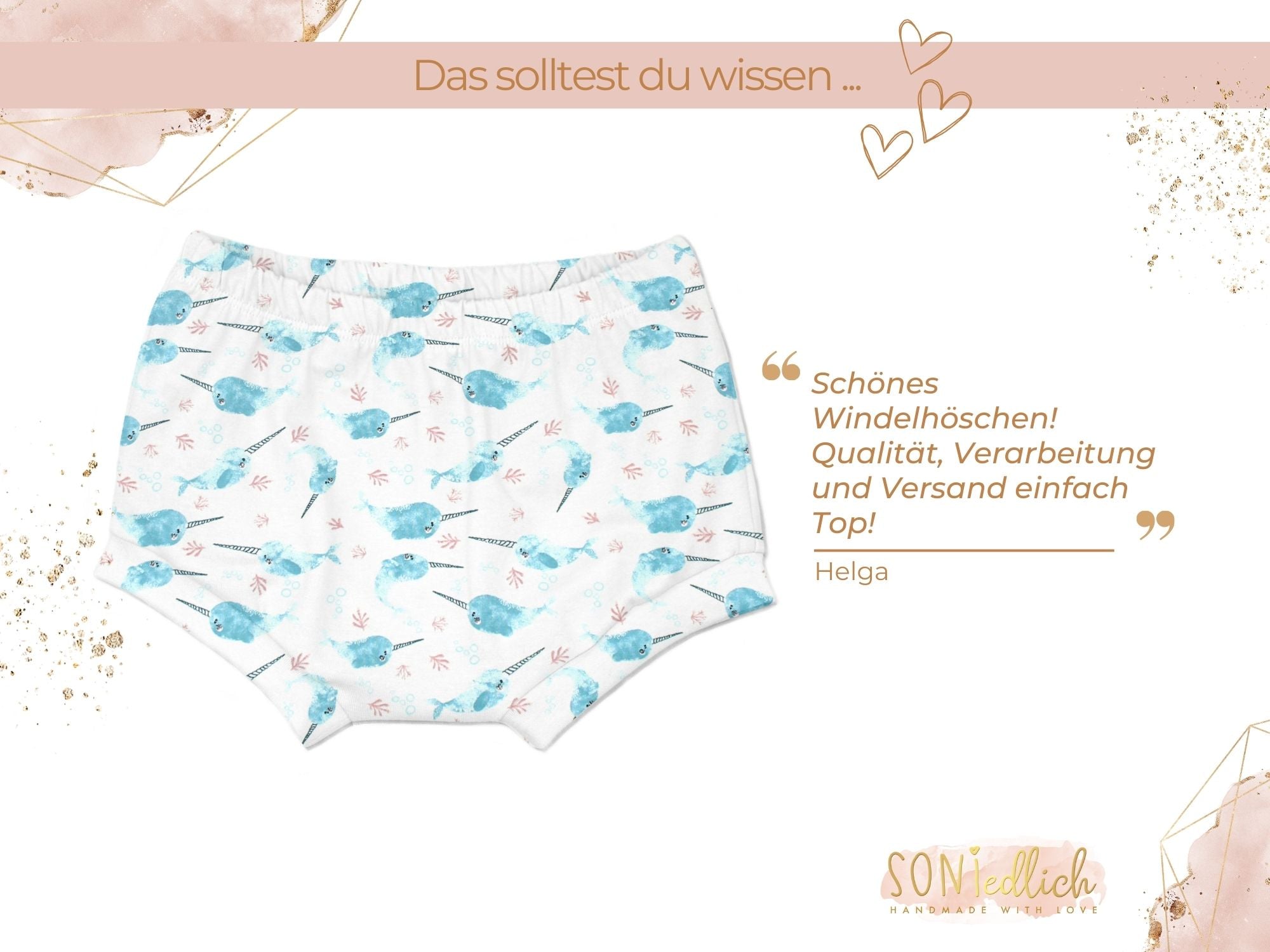 Bummie für Babys und Kinder „Narwal“ Bewertung