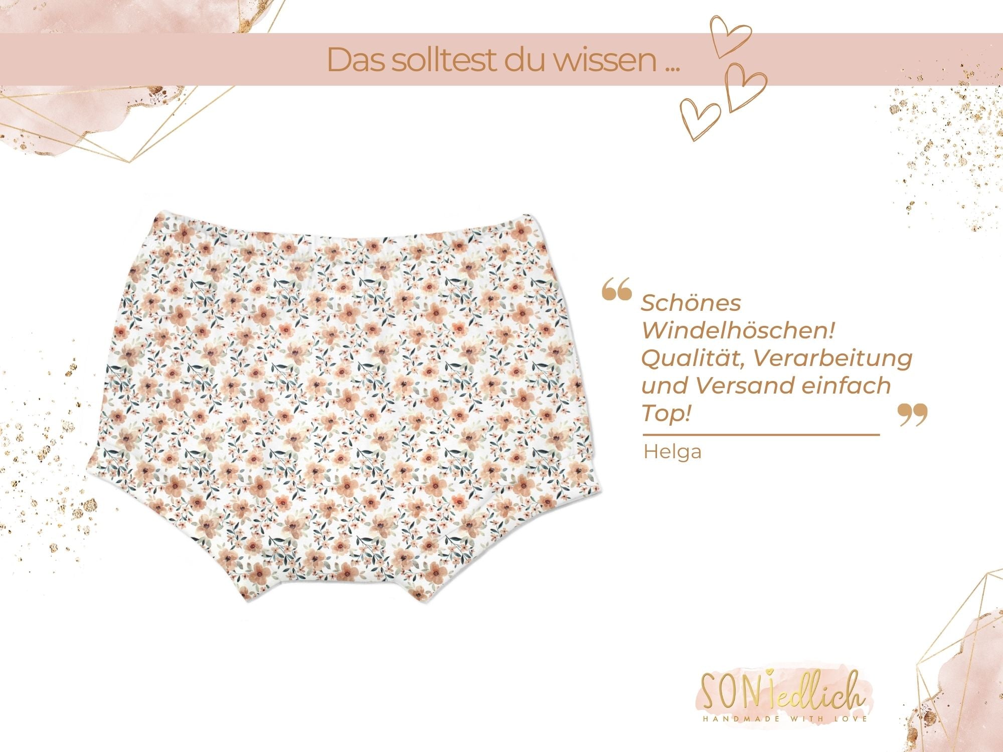 Bummie für Babys und Kinder „Quittenblüte“ Bewertung