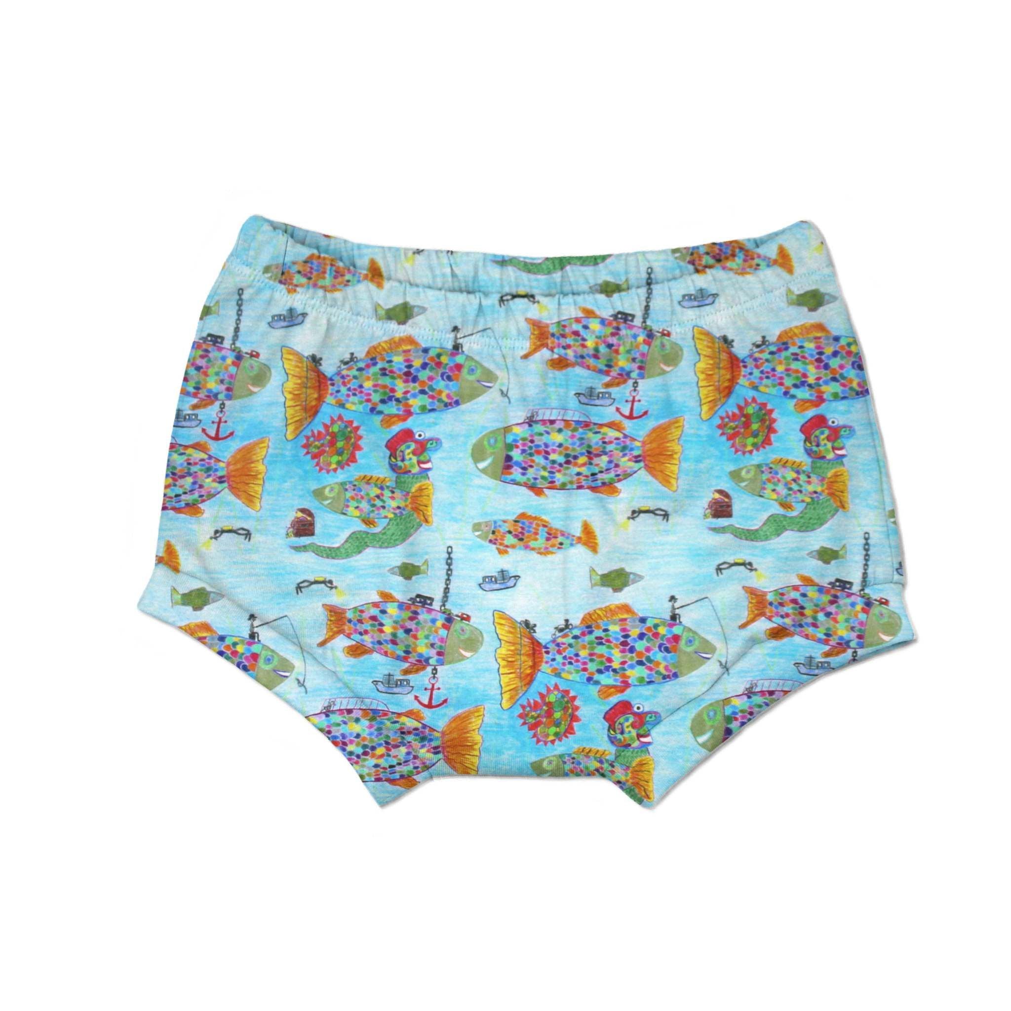 Bummie für Babys und Kinder „Regenbogenfisch“