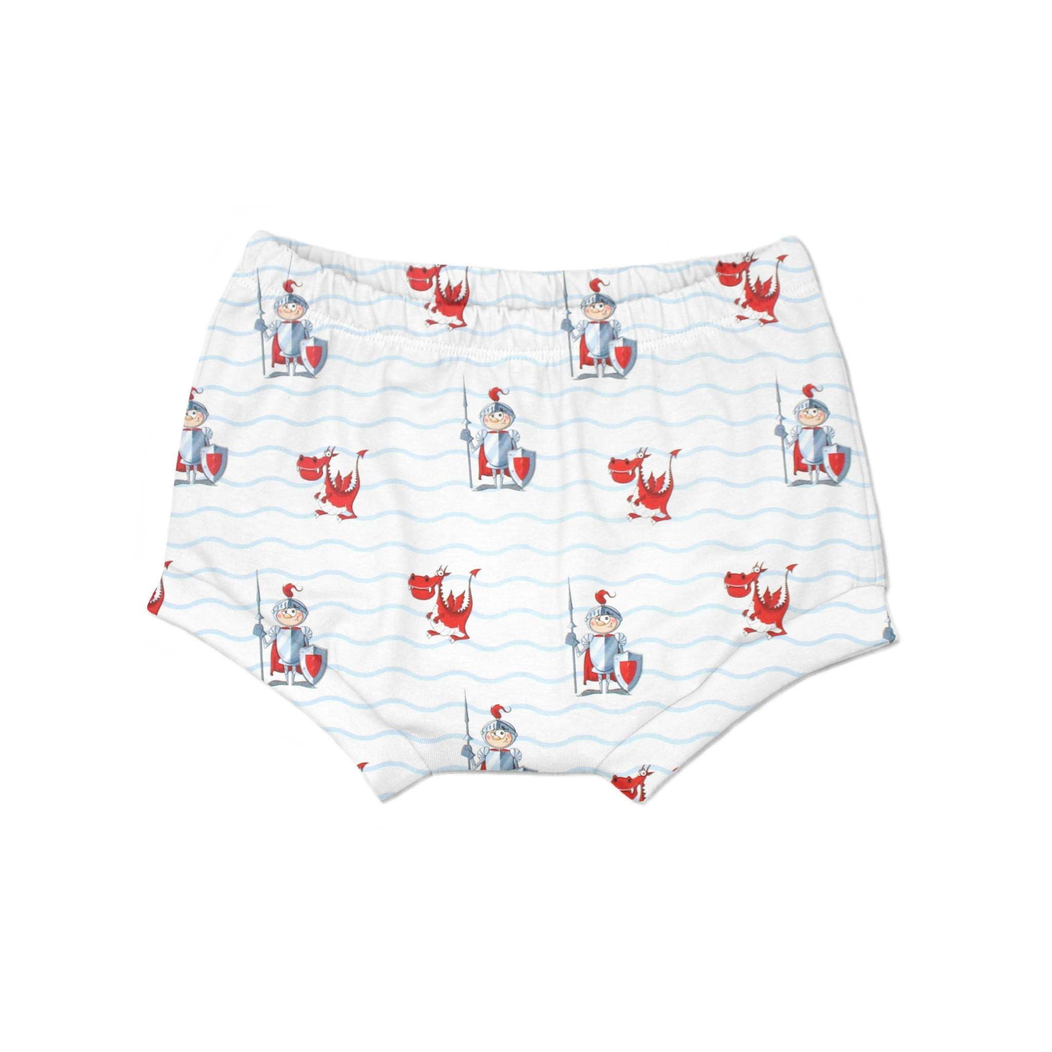 Bummie für Babys und Kinder „Ritter, weiß“