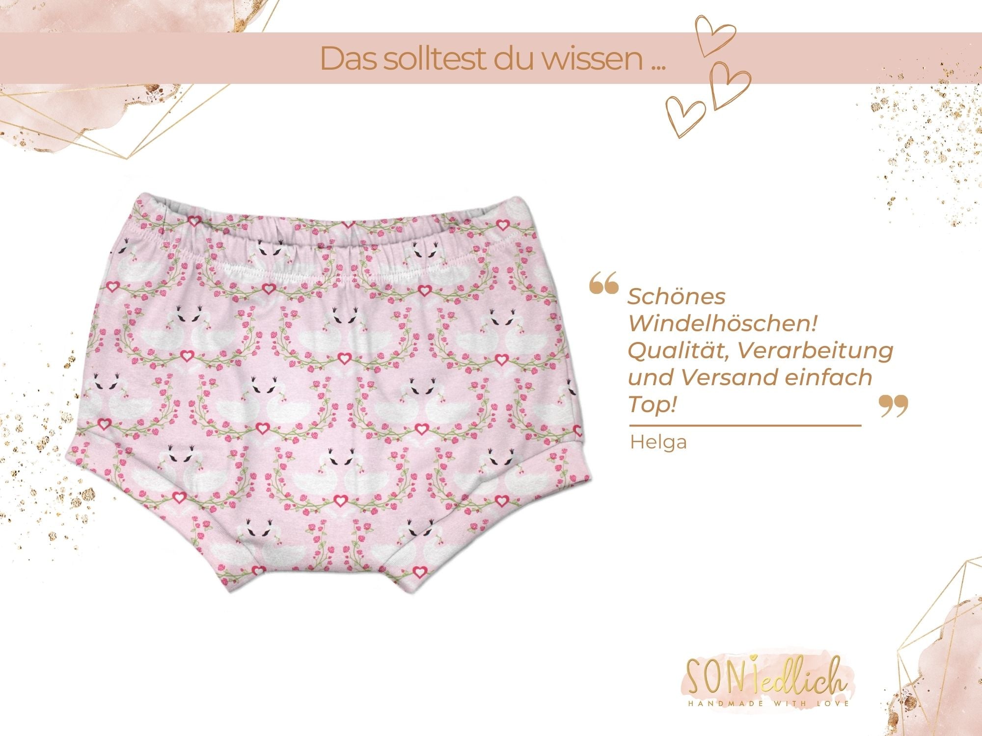 Bummie für Babys und Kinder „Schwäne“ Bewertung