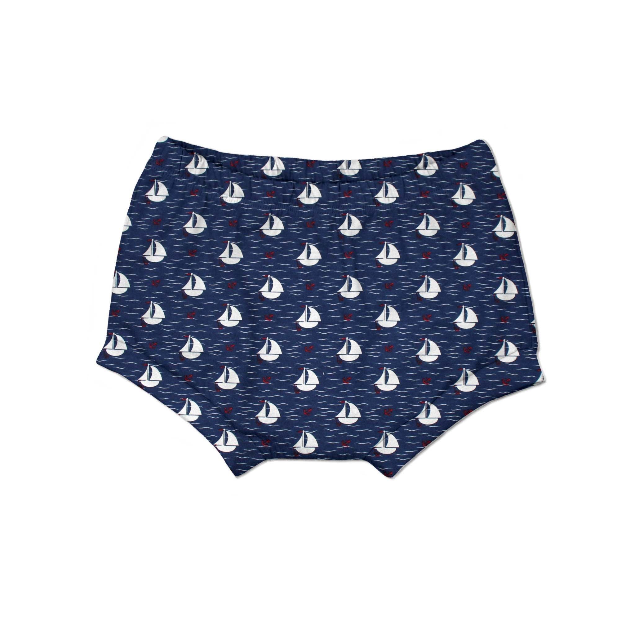 Bummie für Babys und Kinder „Segelboote, marine“