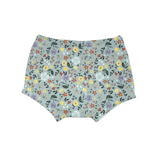 Bummie für Babys und Kinder „Sommerwiese, altgrün“