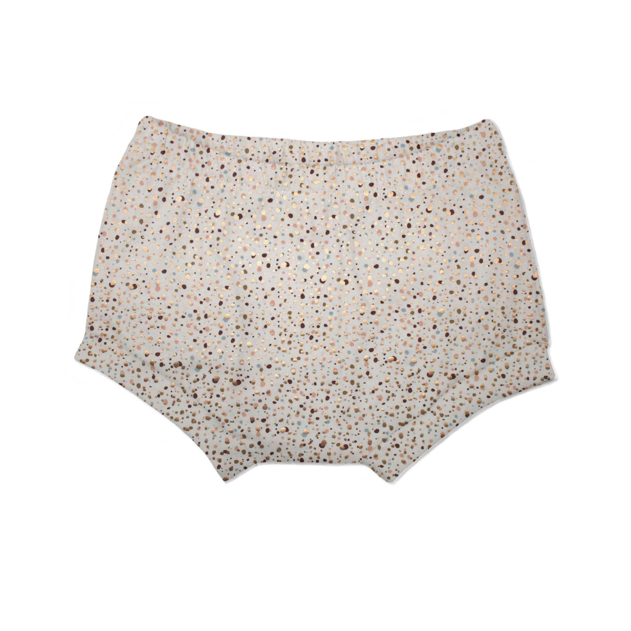 Bummie für Babys und Kinder „Sprenkel, gold“