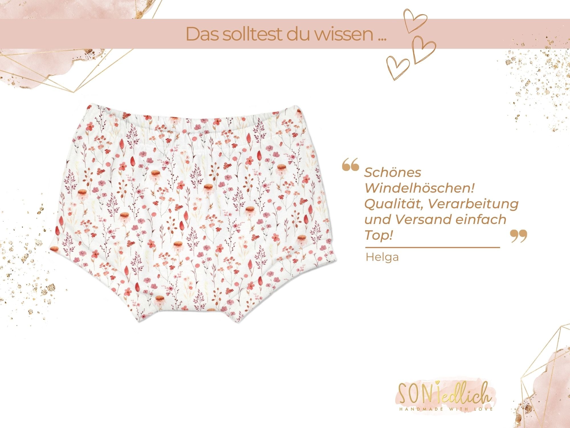 Bummie für Babys und Kinder „sunset flowers“ Bewertung