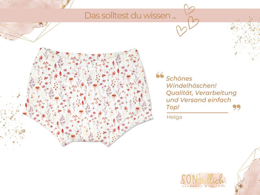 Bummie für Babys und Kinder „sunset flowers“ Bewertung