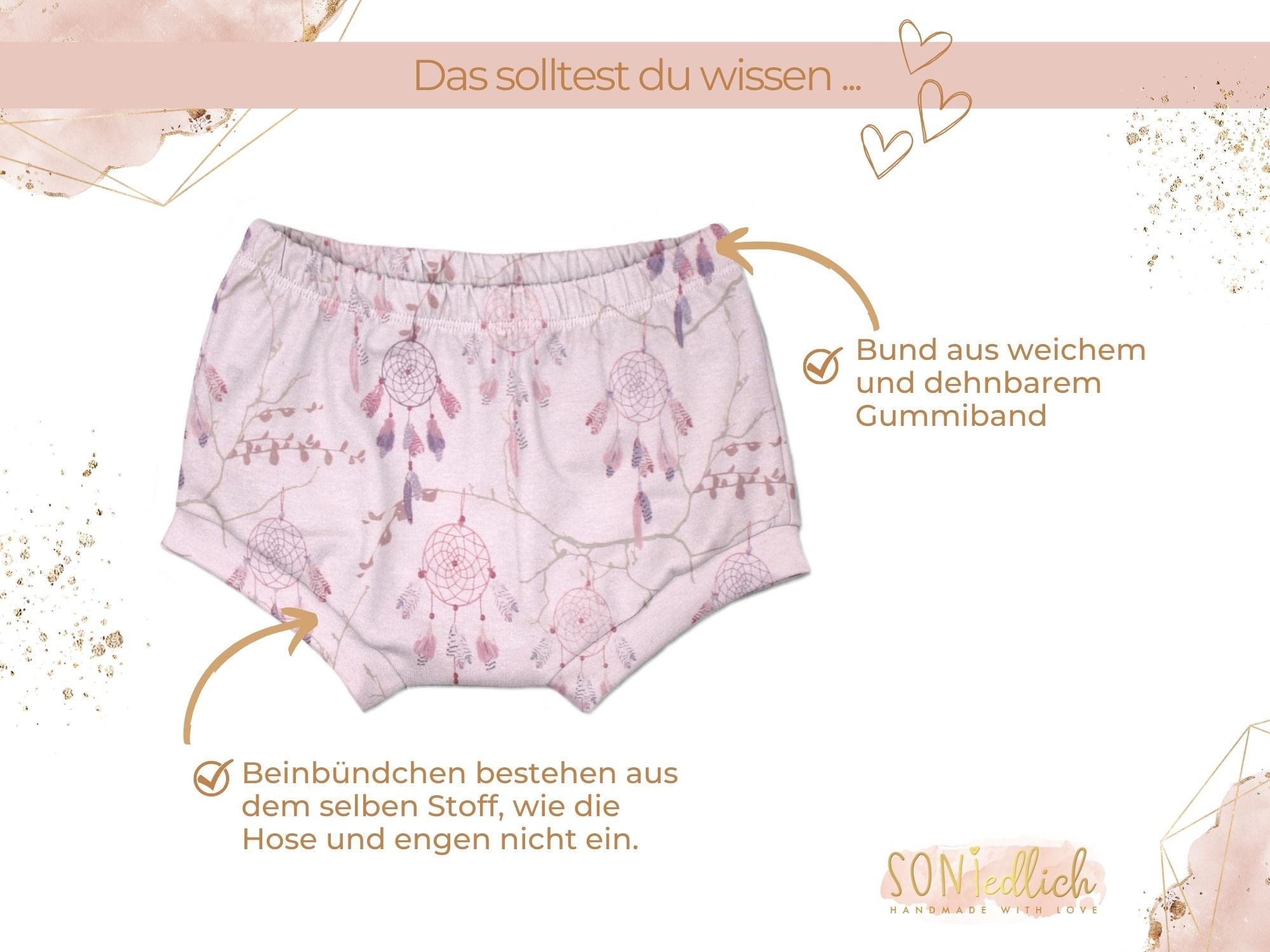 Bummie für Babys und Kinder „Traumfänger“ Details