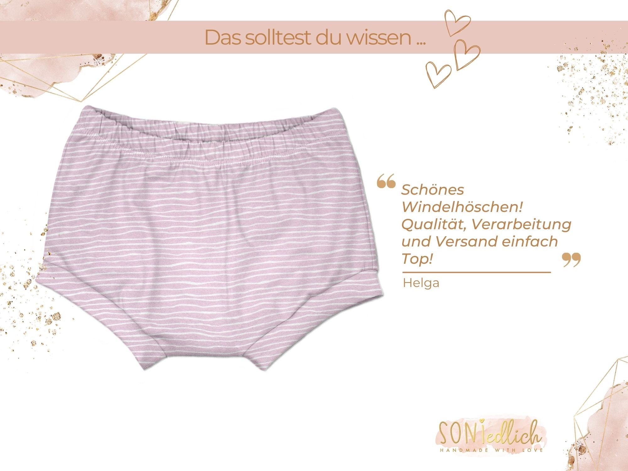 Bummie für Babys und Kinder „Wellen, rosa“ Bewertung