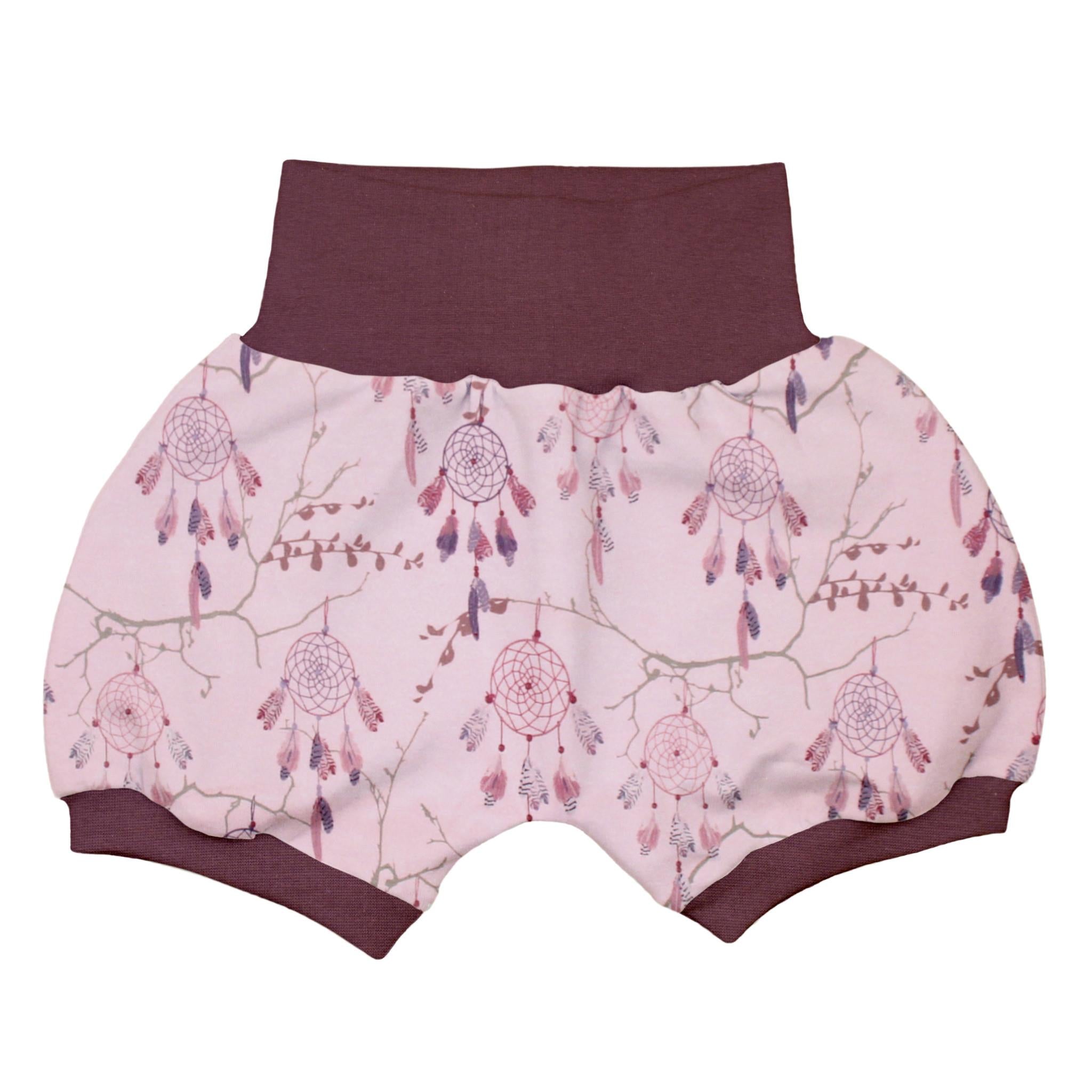 Kurze Pumphose für Babys und Kinder "Traumfänger"