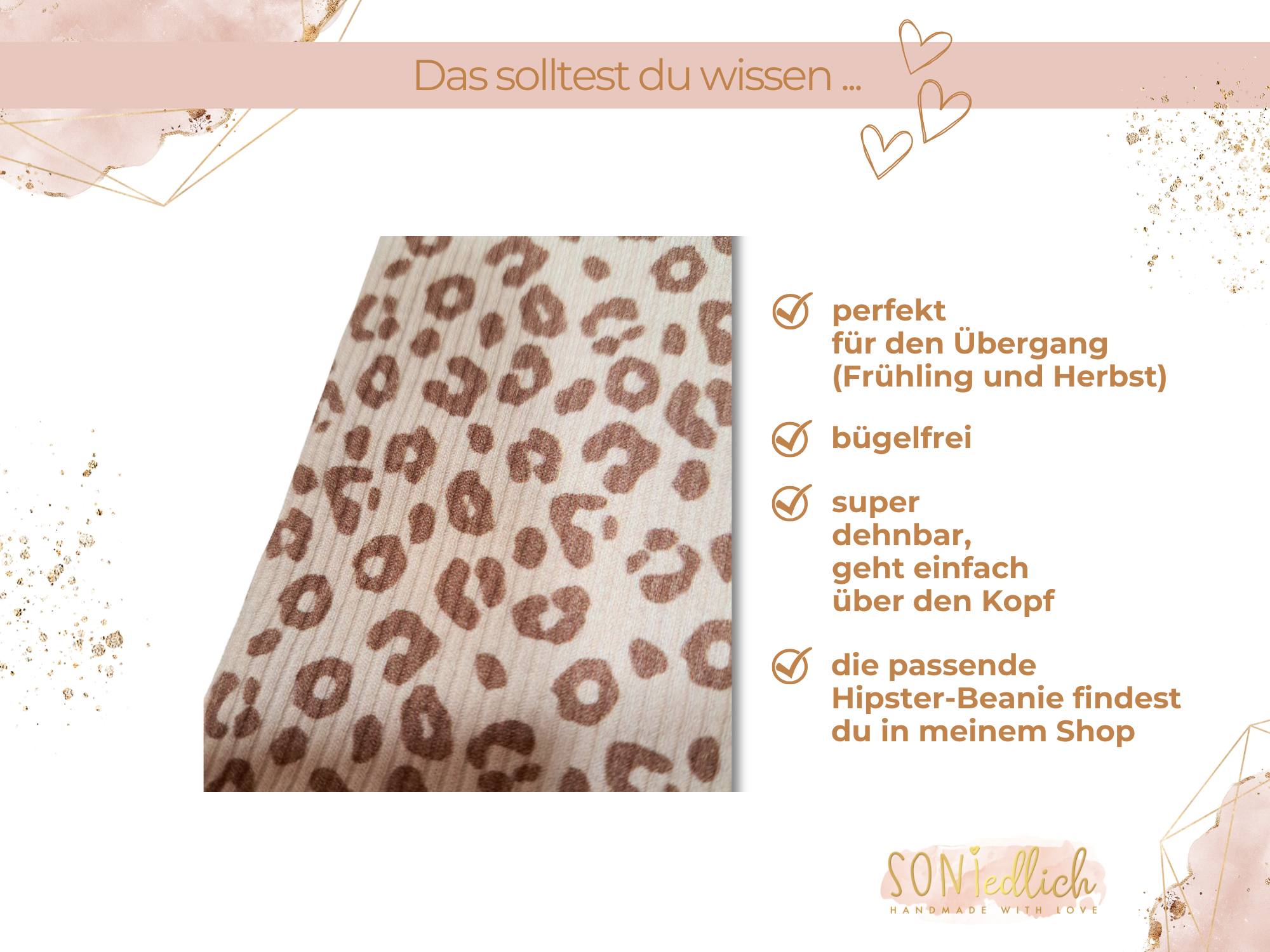 Loop Schal für Babys und Kinder aus Rib-Jersey 