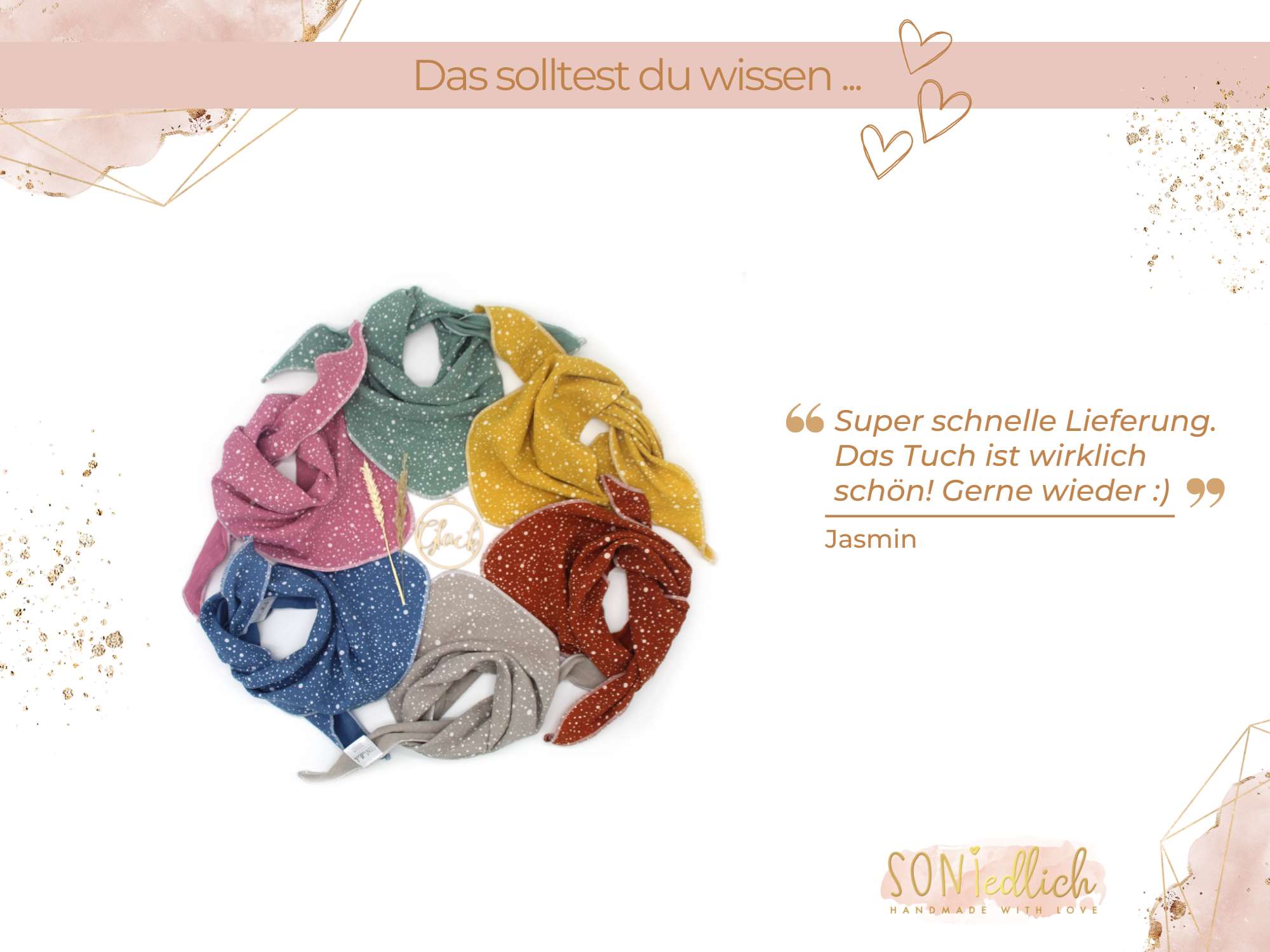 Musselintuch für Kinder "Dotties" Bewertung