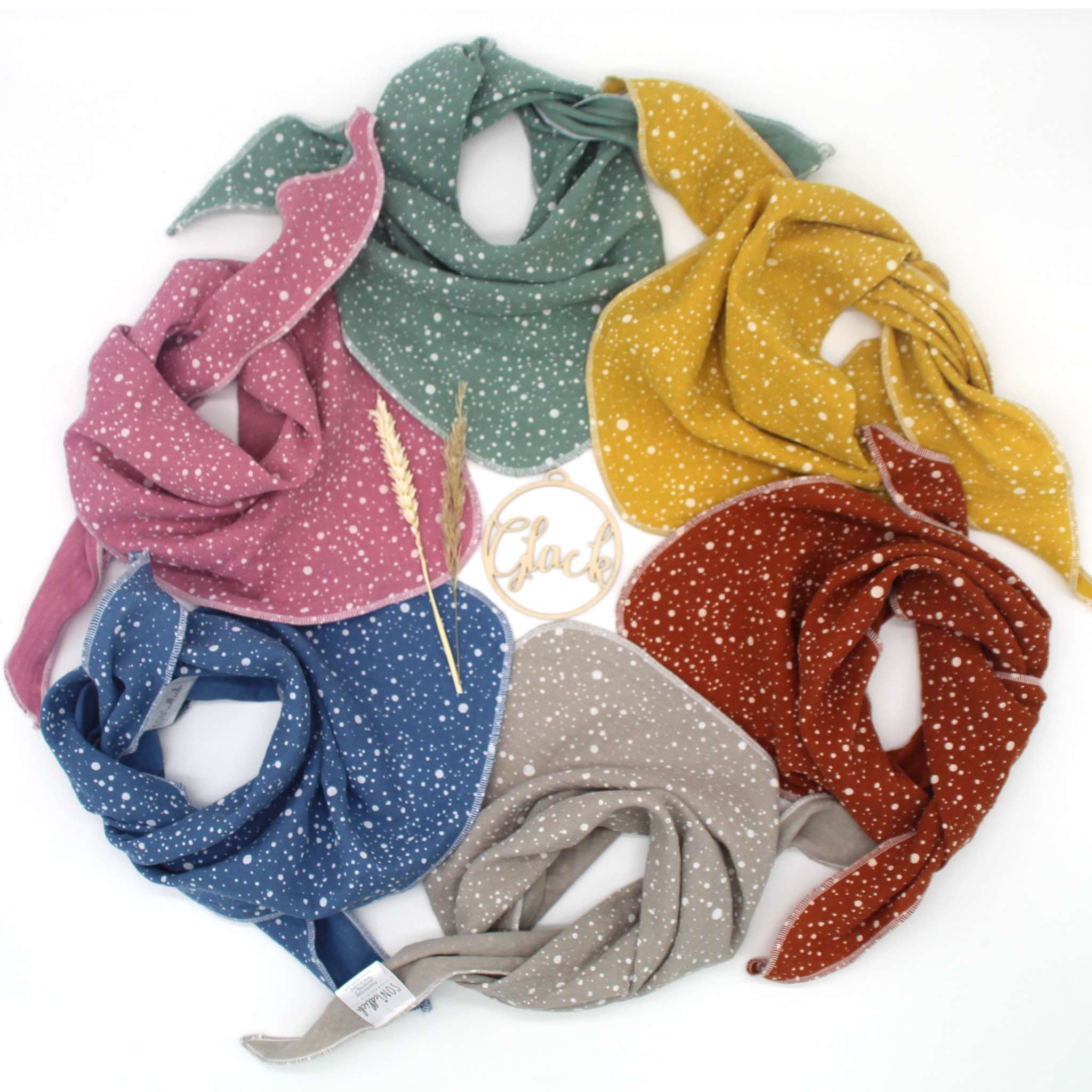 Musselintuch für Kinder "Dotties"