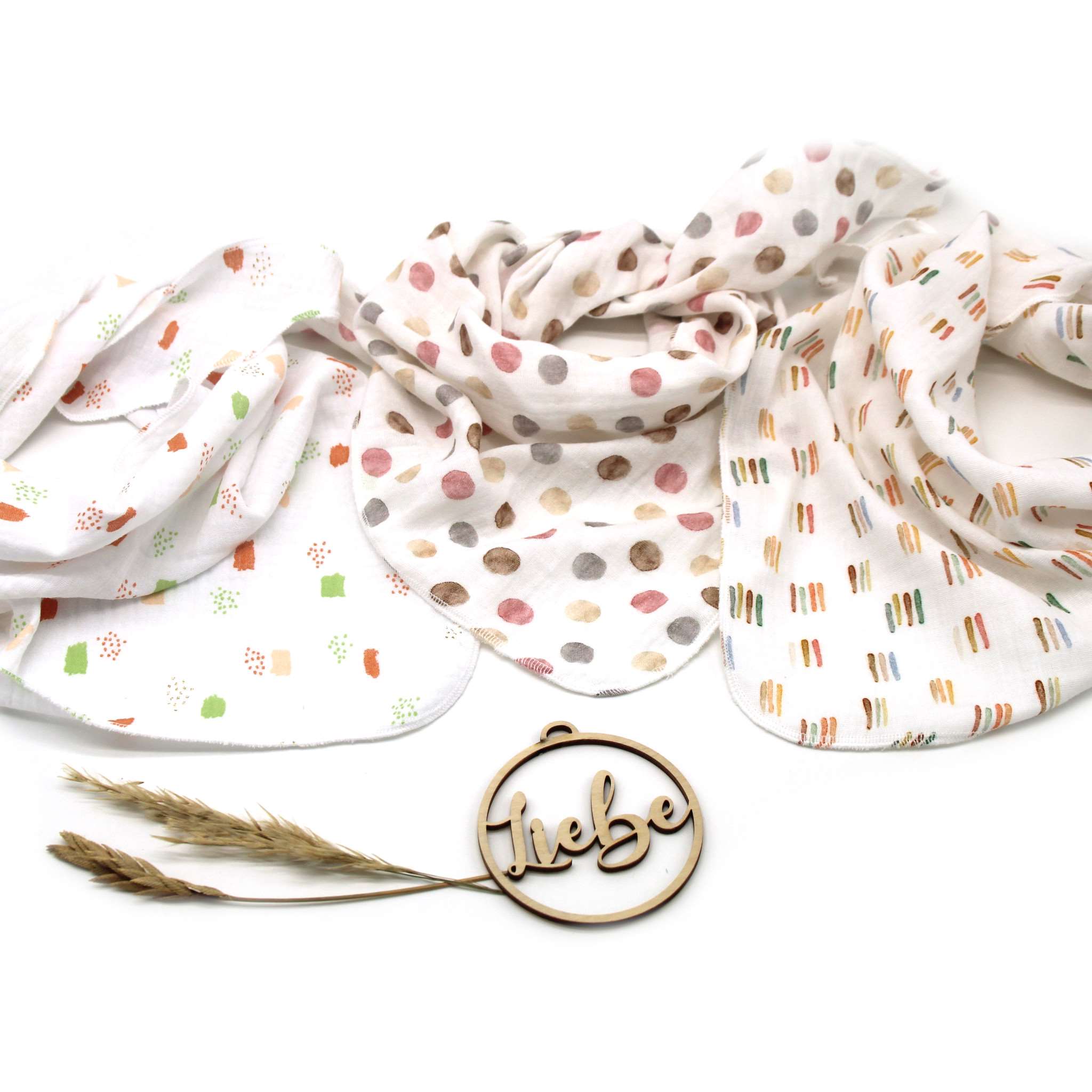 Musselintuch für Kinder "geometrics"