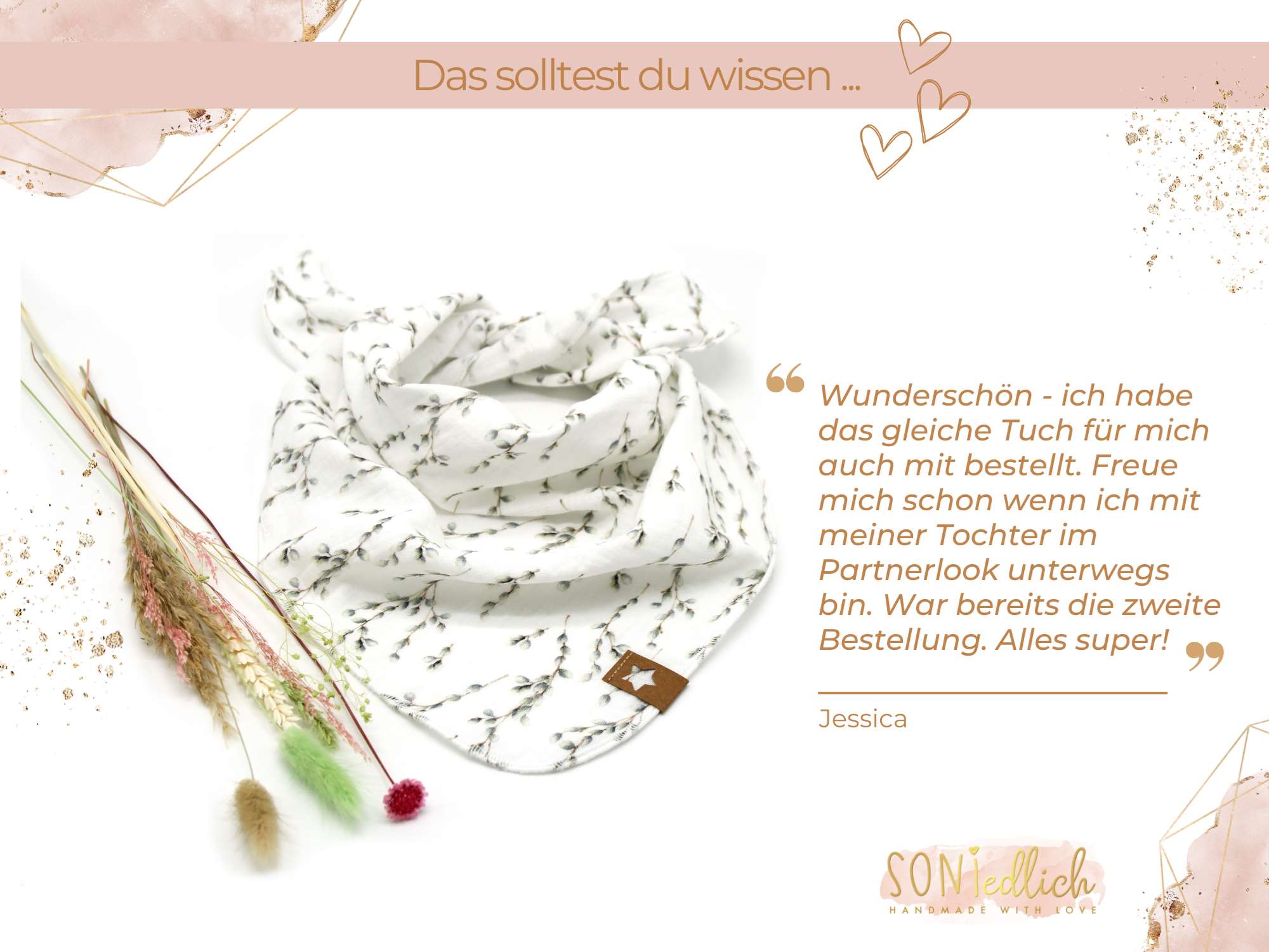 Musselintuch für Kinder "willow“ Bewertung