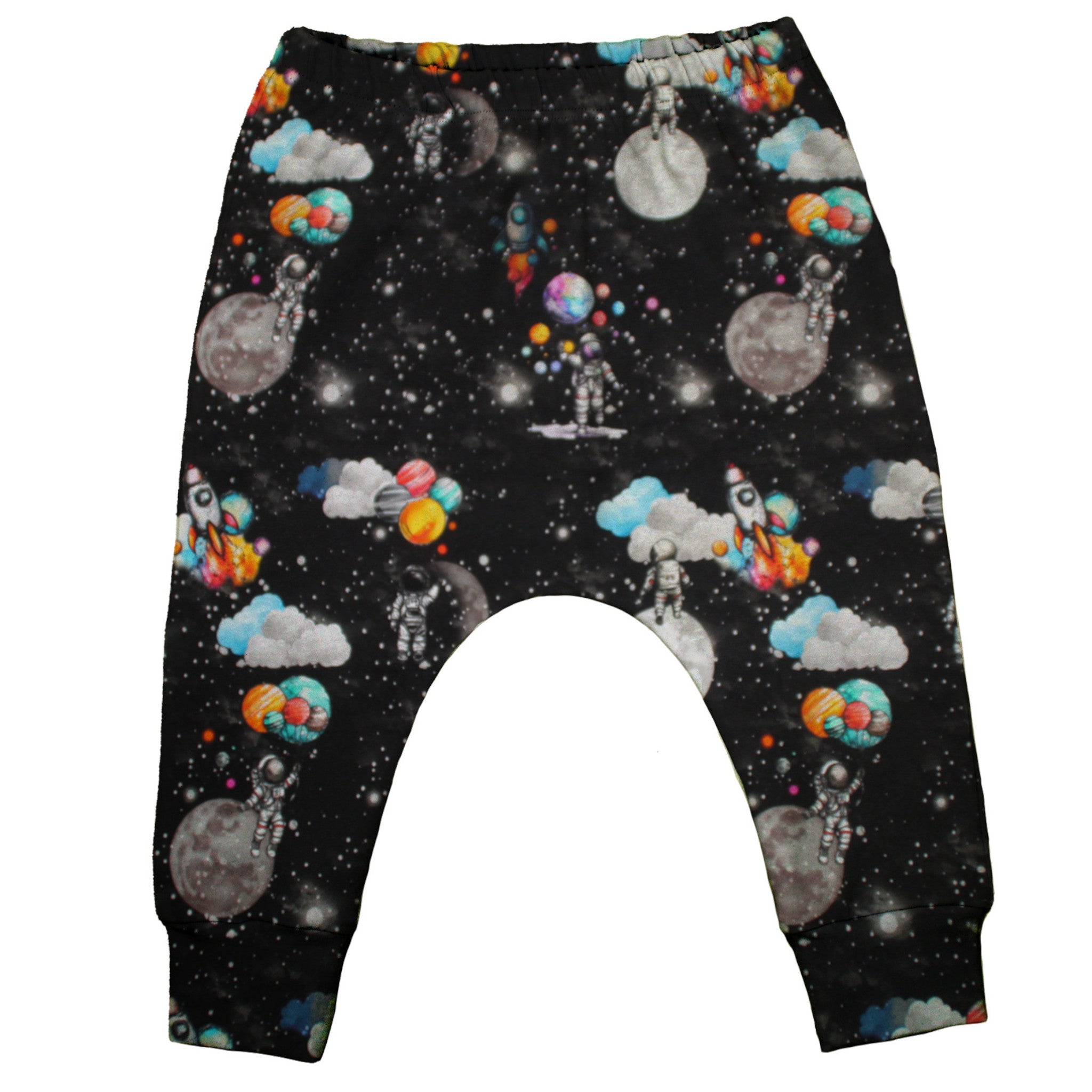 Slim Harem Pants für Babys und Kinder „Astronaut“