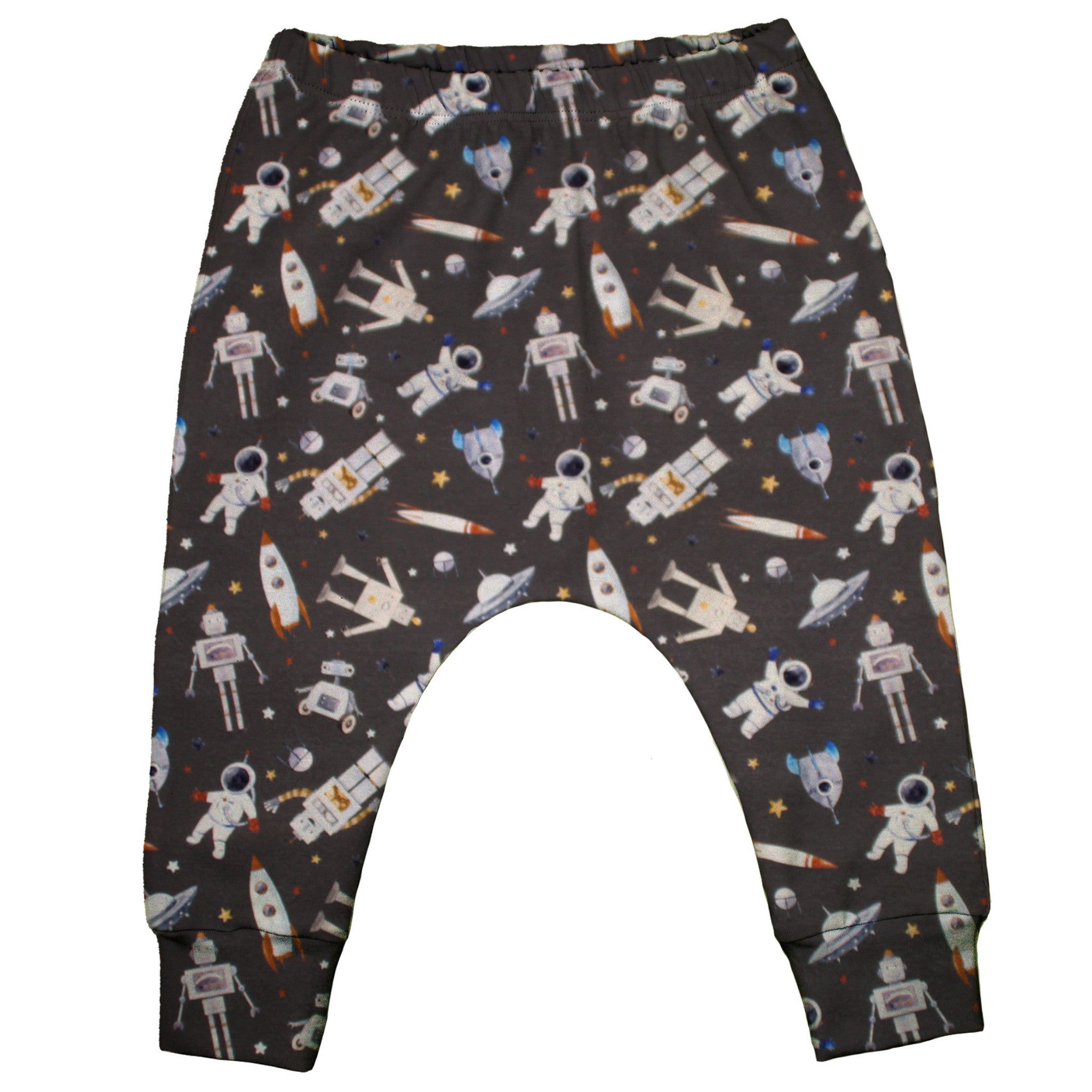 Slim Harem Pants "Weltall" für Babys und Kinder