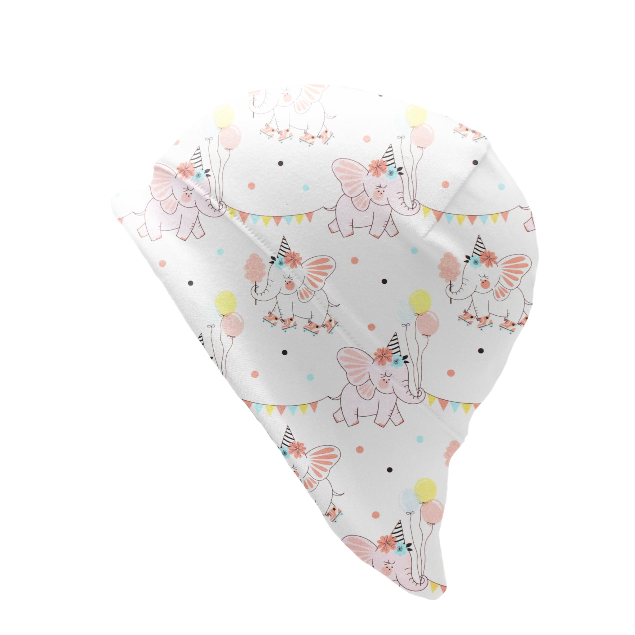Sonnenhut für Babys und Kinder „Elefanten Geburtstag“
