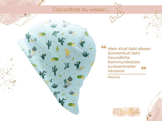 Sonnenhut für Babys und Kinder „Kaktus“ Bewertung