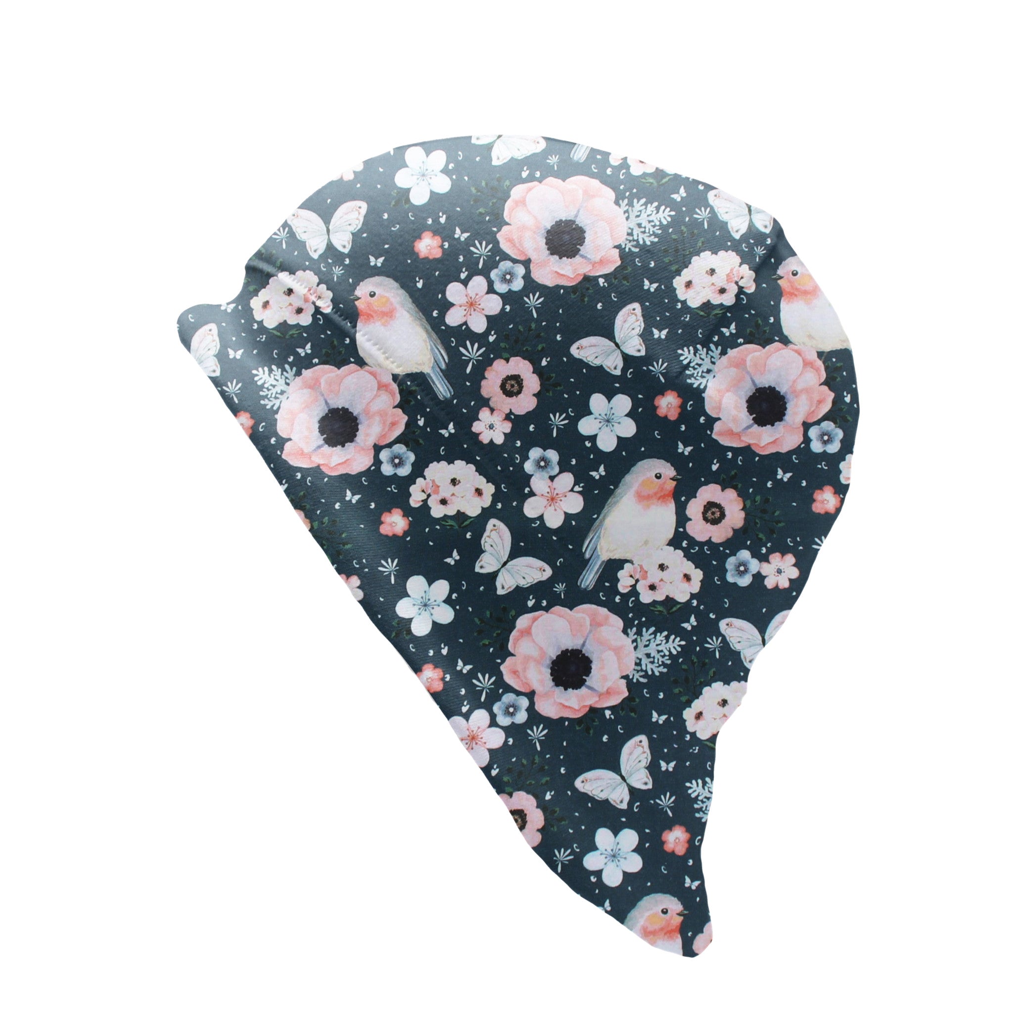 Sonnenhut für Babys und Kinder „little birds, petrol“