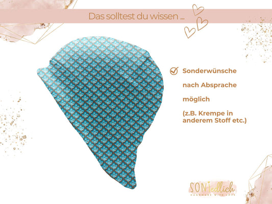 Sonnenhut für Babys und Kinder „Pfauenauge“ Sonderwünsche