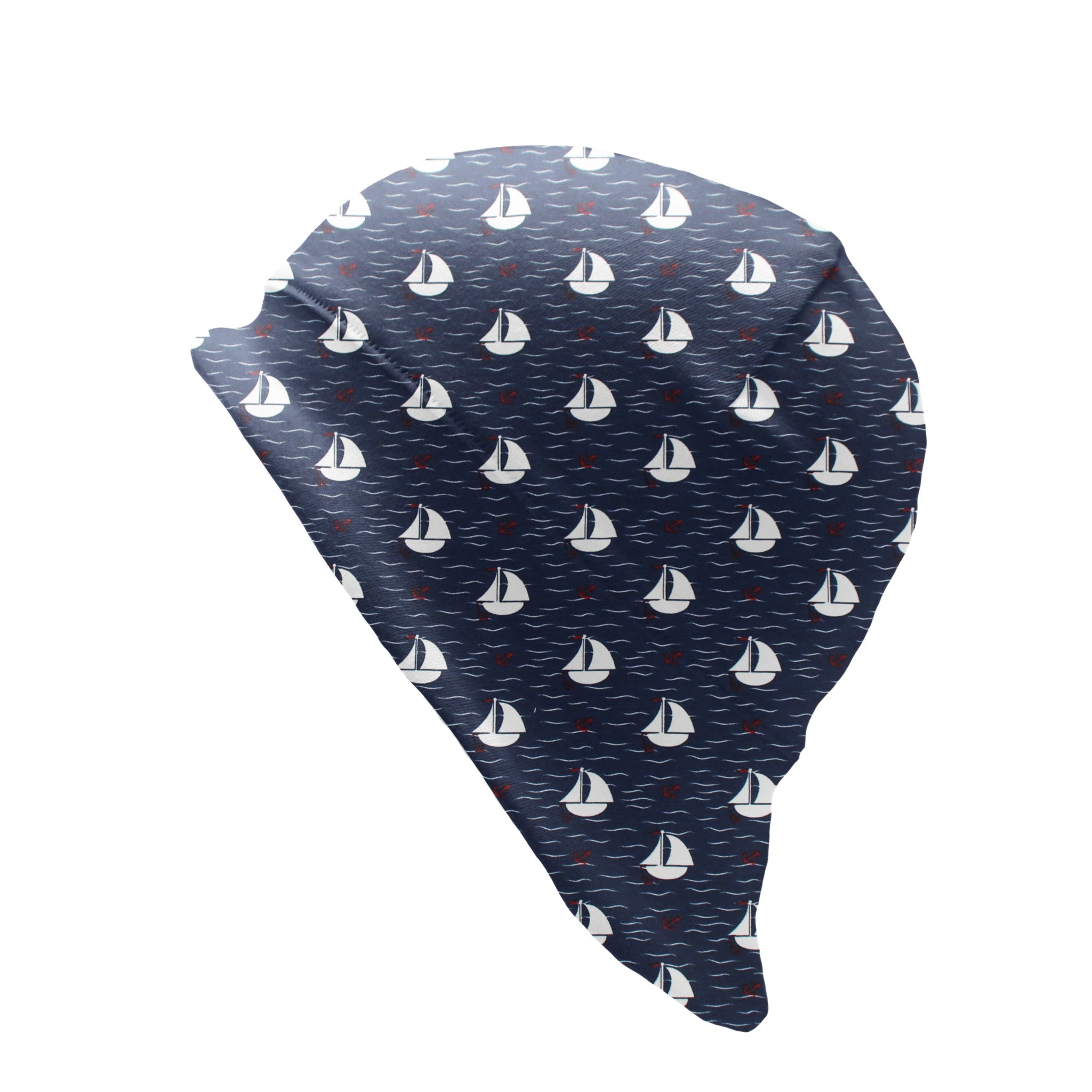 Sonnenhut für Babys und Kinder „Segelboote, marine“