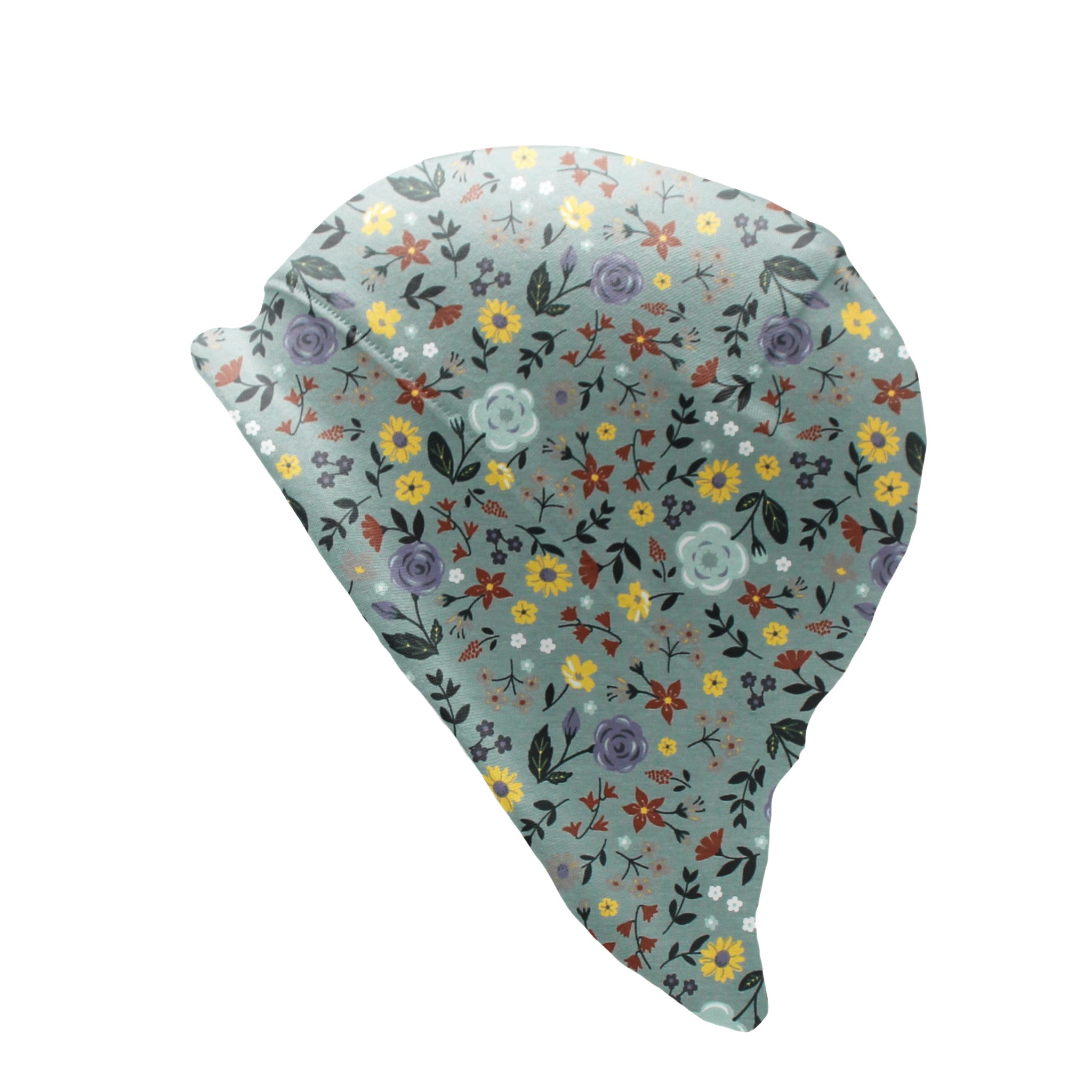 Sonnenhut für Babys und Kinder „Sommerwiese, altgrün“