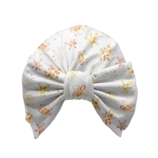 Turbanmütze "Aquarell Flowers"