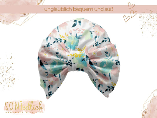 Turbanmütze „flowergarden“ Ansicht